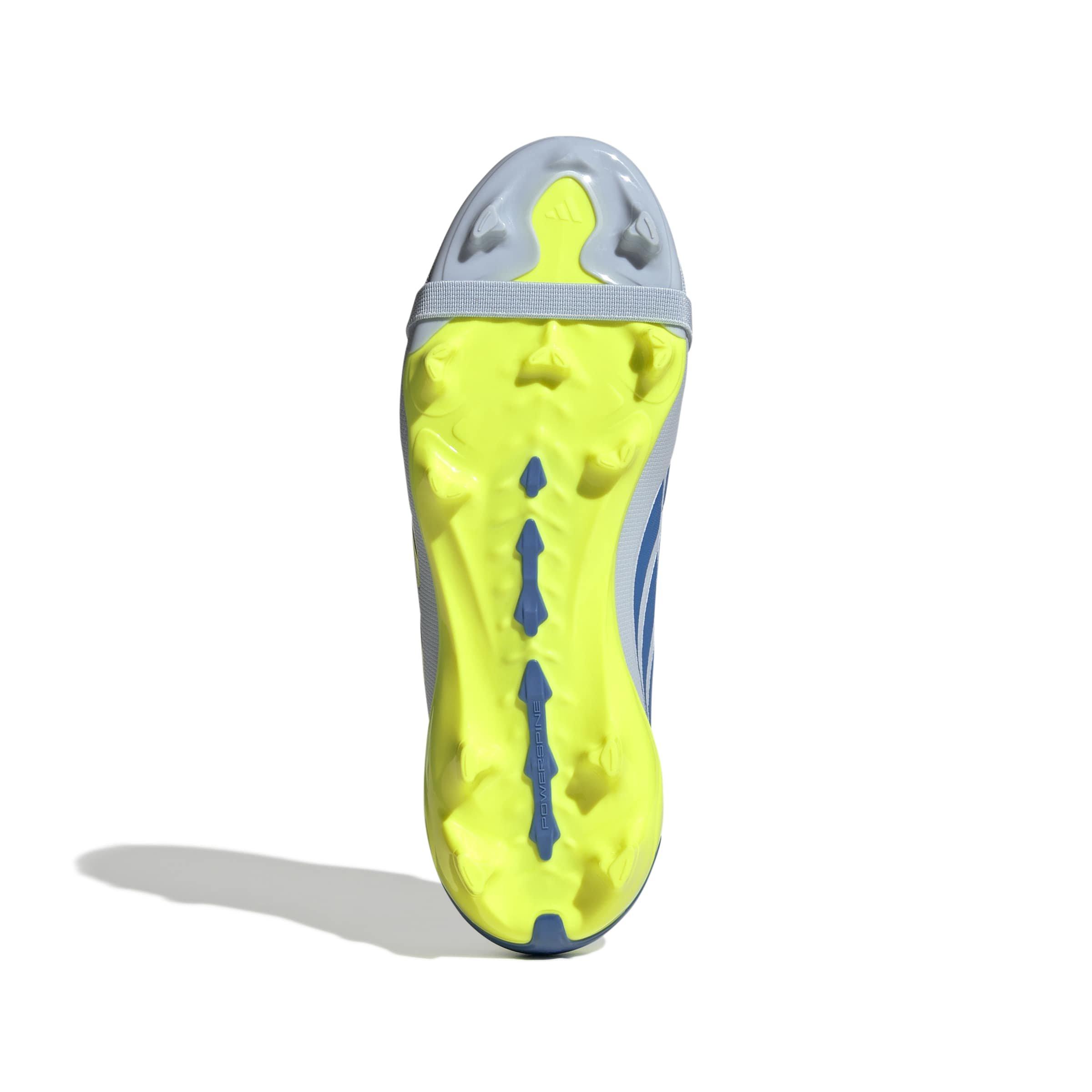 adidas Predator League FOT FG Grade School Kids' "Crystal Sky/Ray Blue/Solar Yellow 2" Soccer Cleat