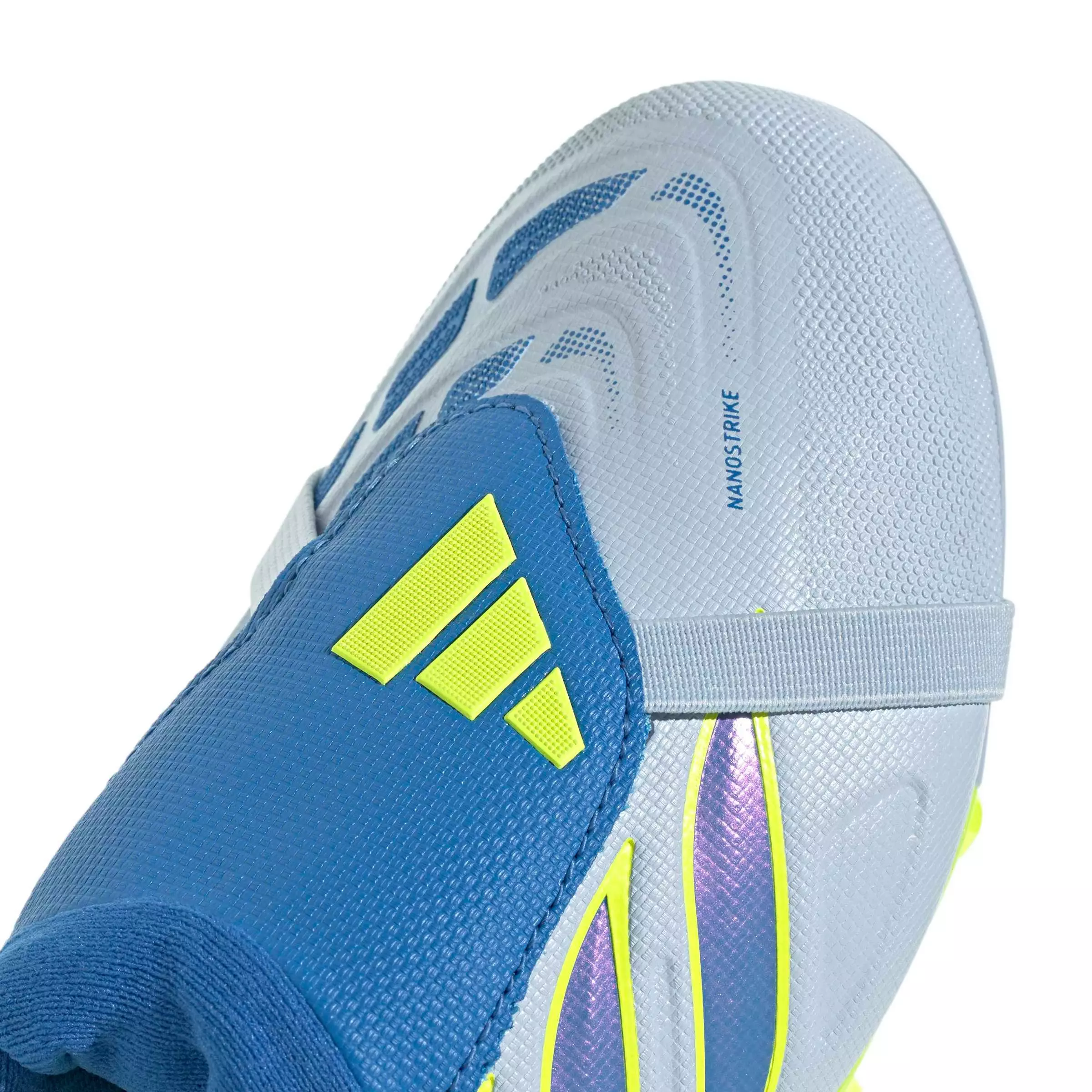 adidas Predator League FOT FG "Crystal Sky/Ray Blue/Solar Yellow 2" Grade School Kids' Soccer Cleat - SKY/BLUE/YELLOW