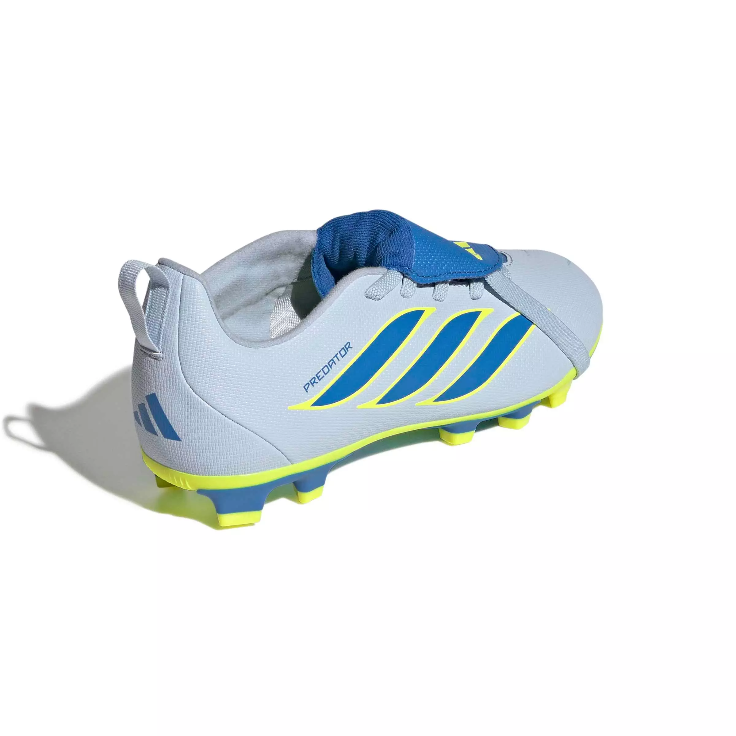 adidas Predator Club FOTEL FG "Crystal Sky/Ray Blue/Solar Yellow 2" Grade School Kids' Soccer Cleat - SKY/BLUE/YELLOW