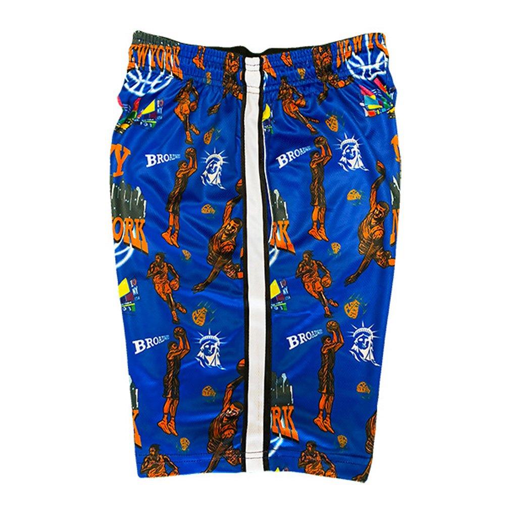 Flow Society NY Basketball Flow Big Boys' Blue Shorts