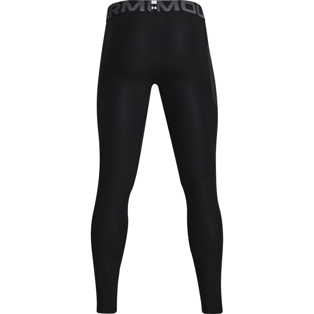 Under Armour Men's HeatGear Armour Leggings - Black - BLACK Thumbnail View 6