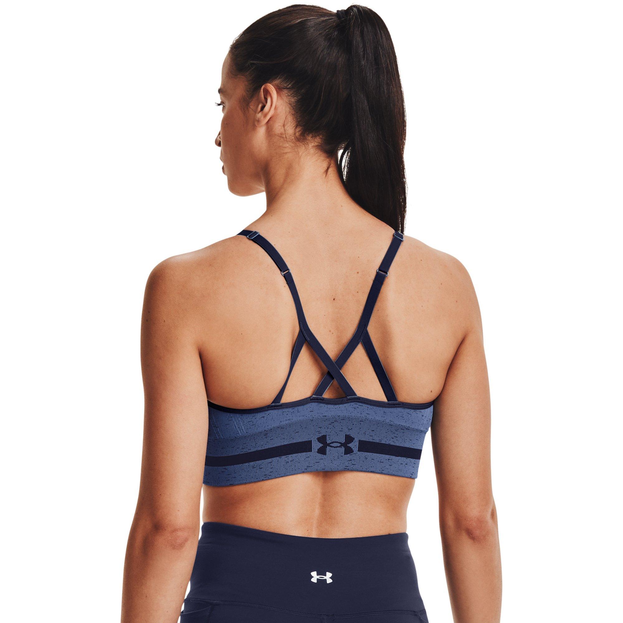 Under Armour Women's Seamless Low Long Heather Bra : : Clothing,  Shoes & Accessories