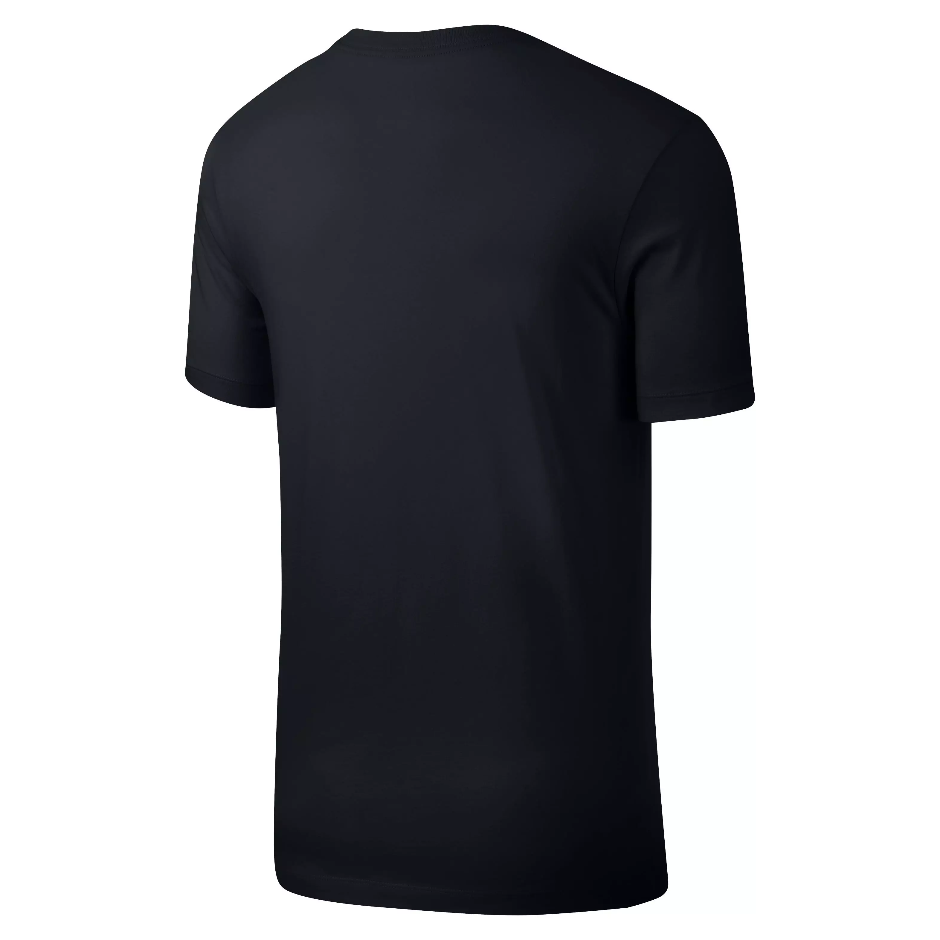 Nike Men's Sportswear Club Tee - Black/White - BLACK