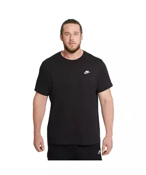 Desigualdad Nueva Zelanda tinta Nike Men's Sportswear Club "Black/White" Tee