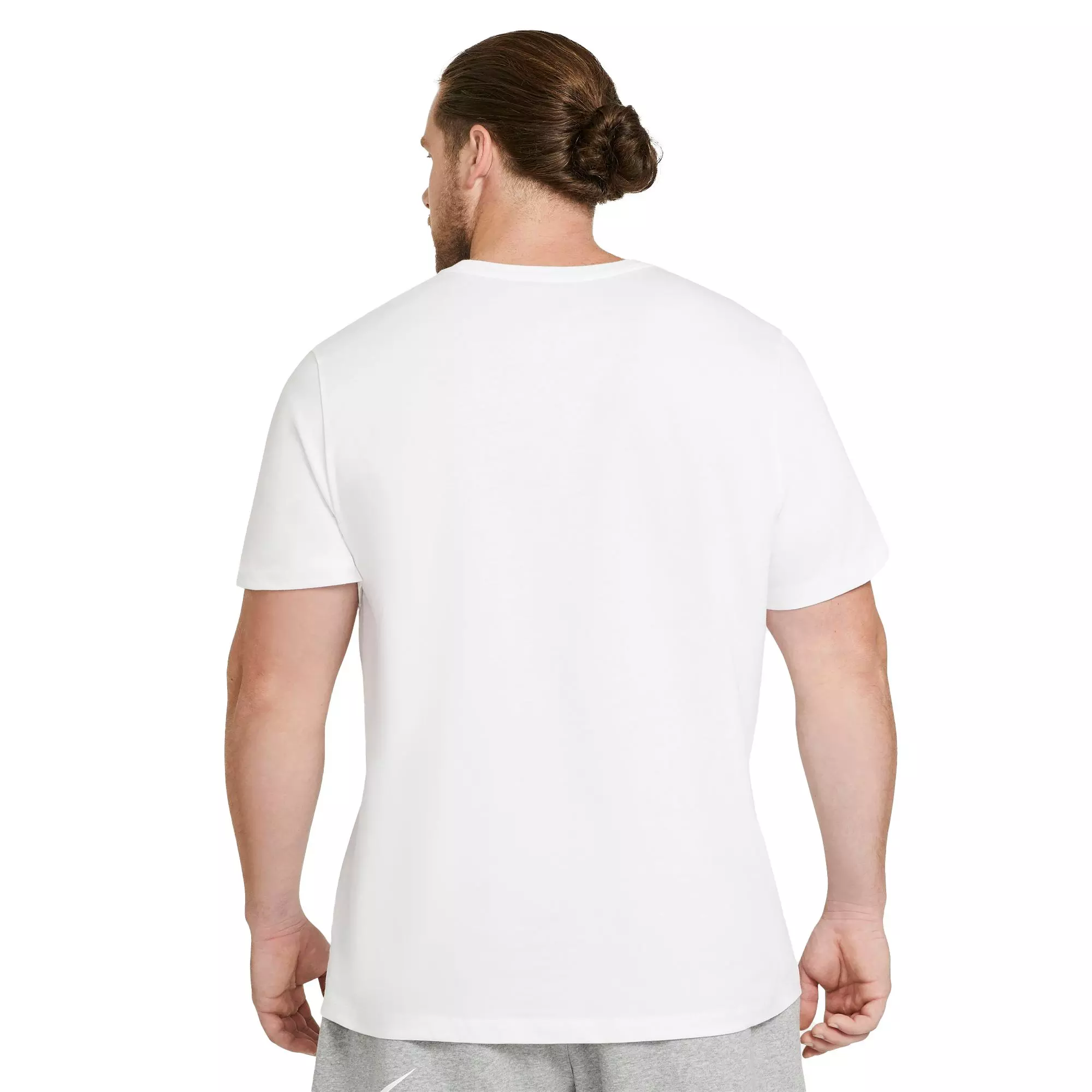 Nike Men's Sportswear Club Men's "White" T-Shirt - WHITE