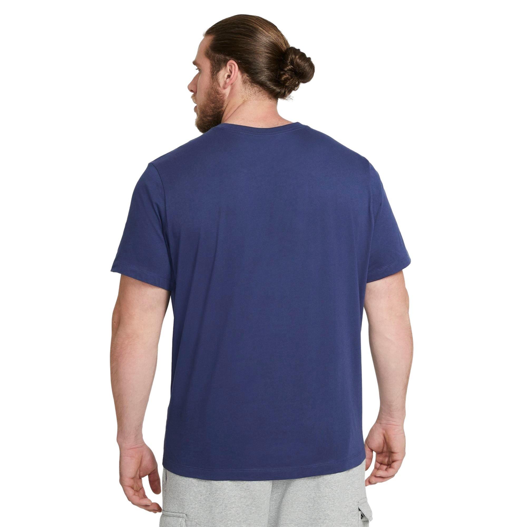 Nike Sportswear Club Men's T-Shirt-Navy - NAVY Thumbnail View 6