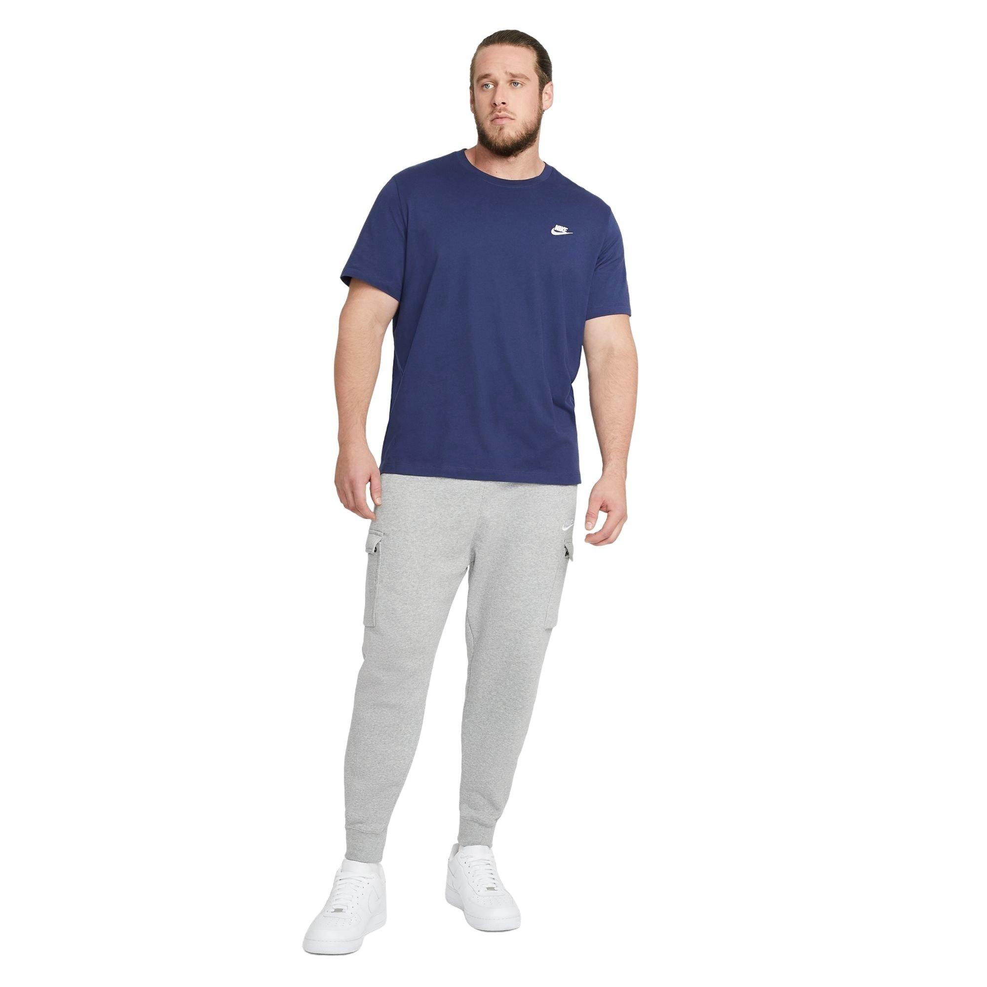 Nike Sportswear Club Men's T-Shirt - Navy - NAVY Thumbnail View 8