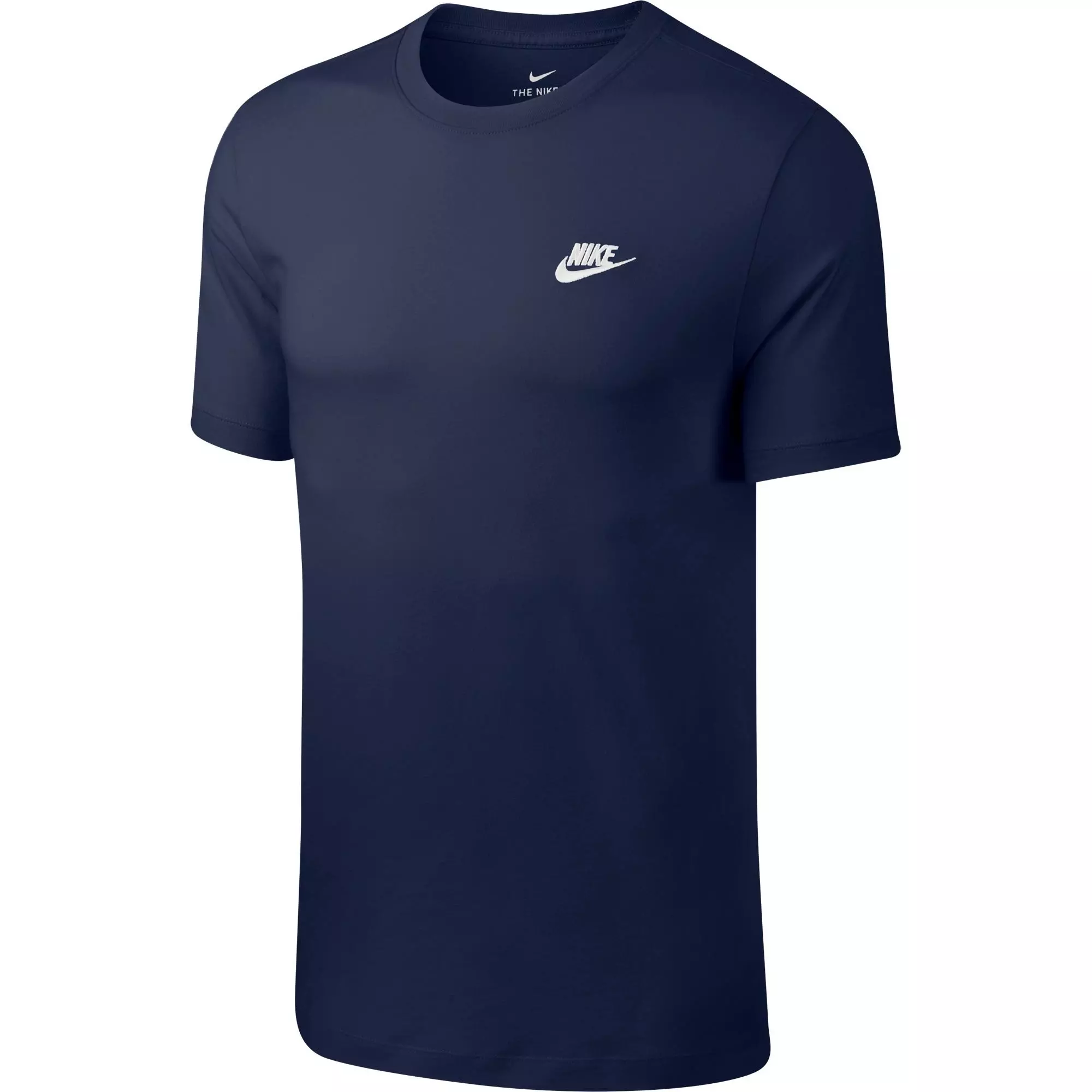Nike Sportswear Club Men's T-Shirt-Navy - NAVY