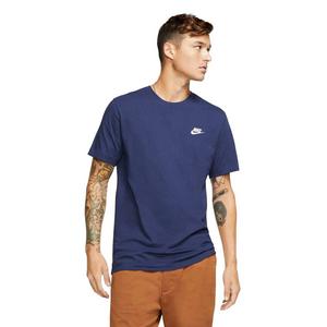 Nike Sportswear Club Men's T-Shirt-Navy