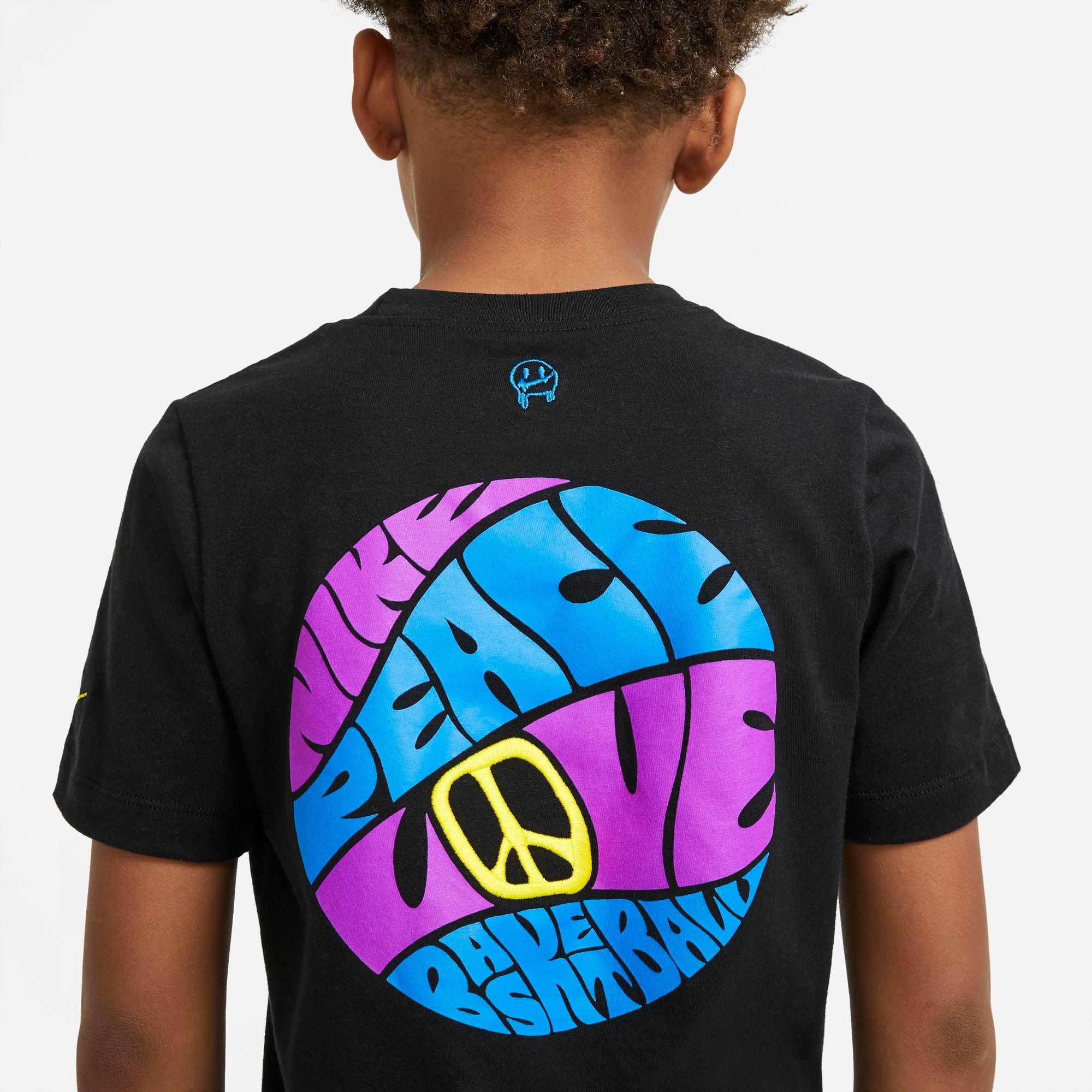 nike peace love and basketball shirt