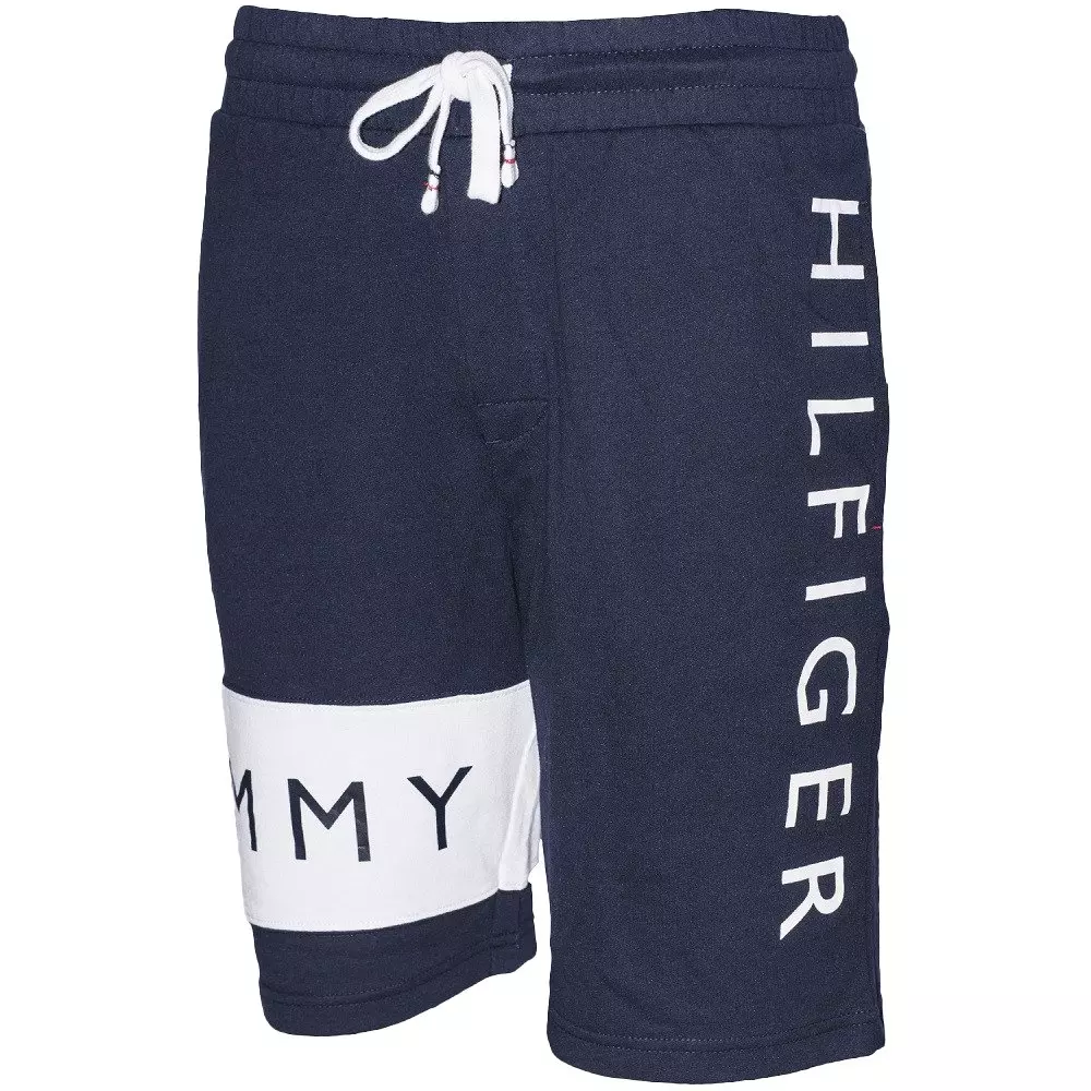 Tommy Hilfiger Men's Band Logo "Navy" Shorts - NAVY