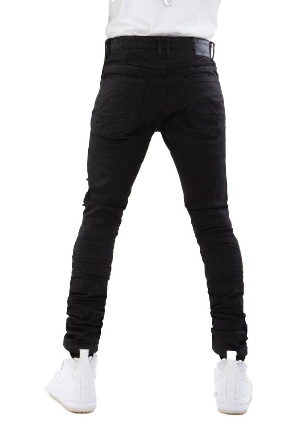 Smoke Rise Slim Fit R&R Jeans - Jet Black - BLACK Thumbnail View 2