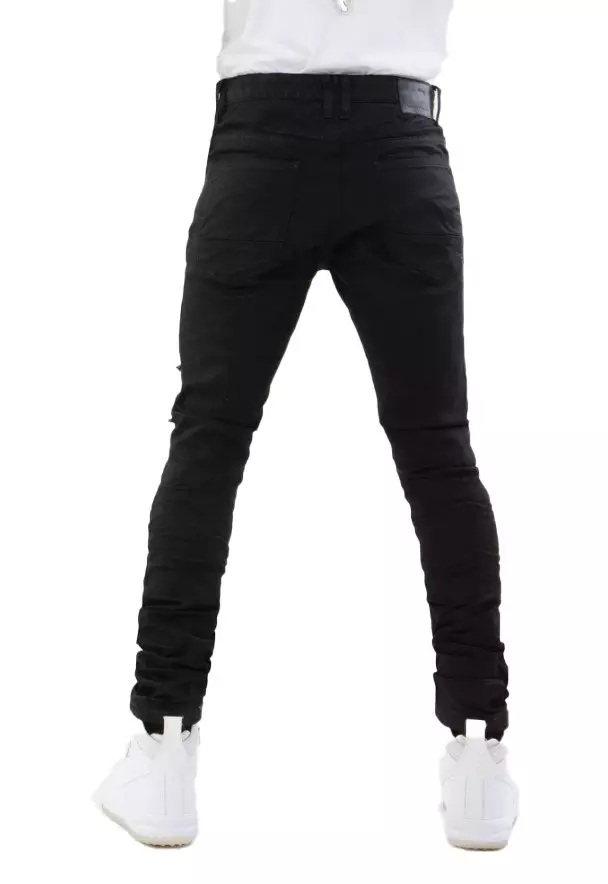 Smoke Rise Slim Fit R&R Jeans - Jet Black