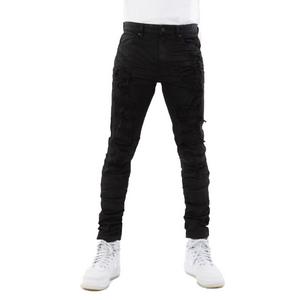 Guapi Men's Black Blood Diamond Stack Flair Jeans - Hibbett