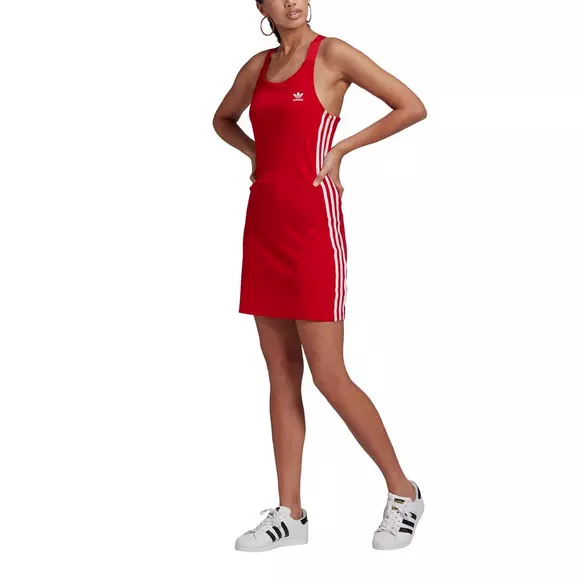 adidas Women's Adicolor Classics Racerback Dress adidas Women's Adicolor Classics Racerback Dress