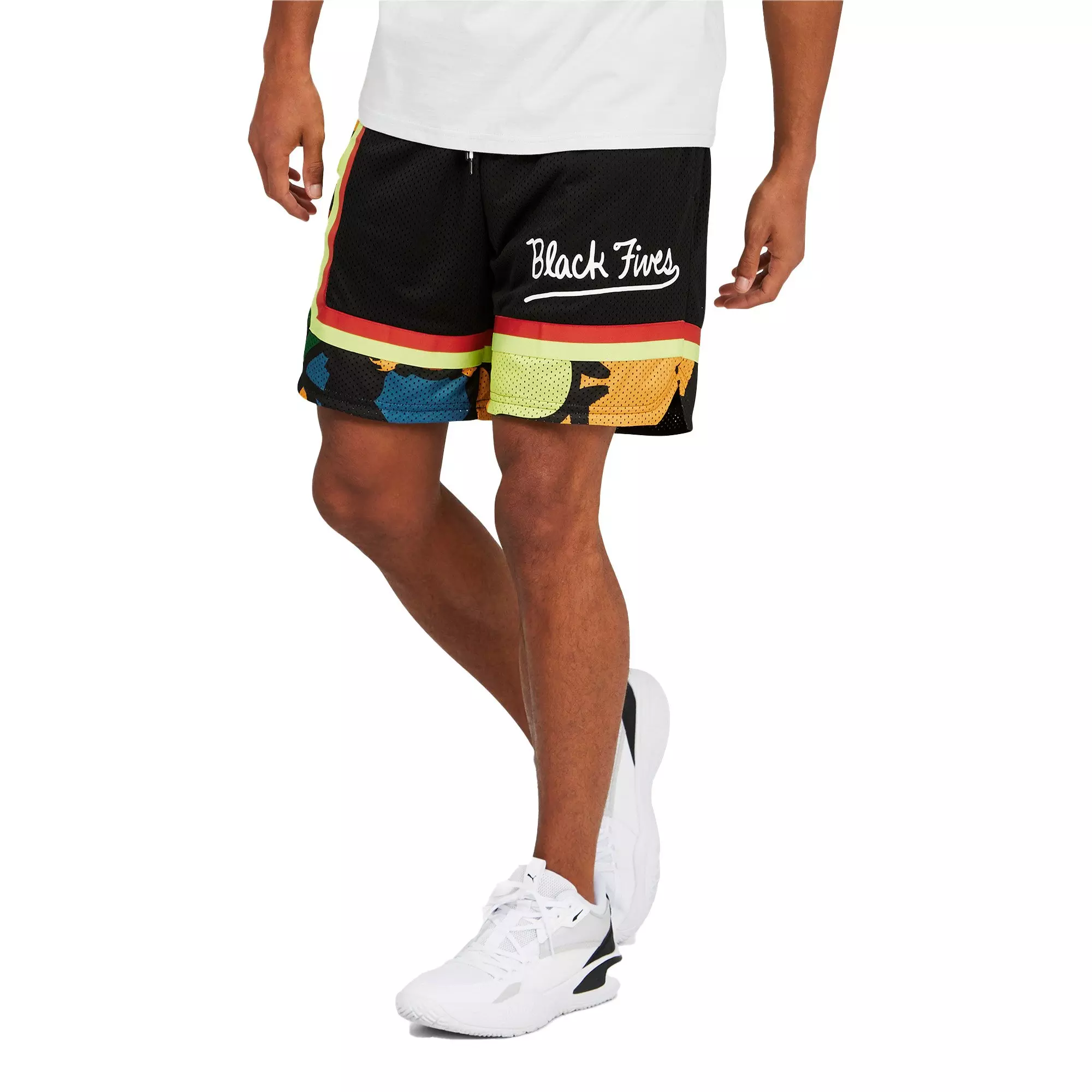 Puma Men's Fives Ballroom Short-Black - BLACK