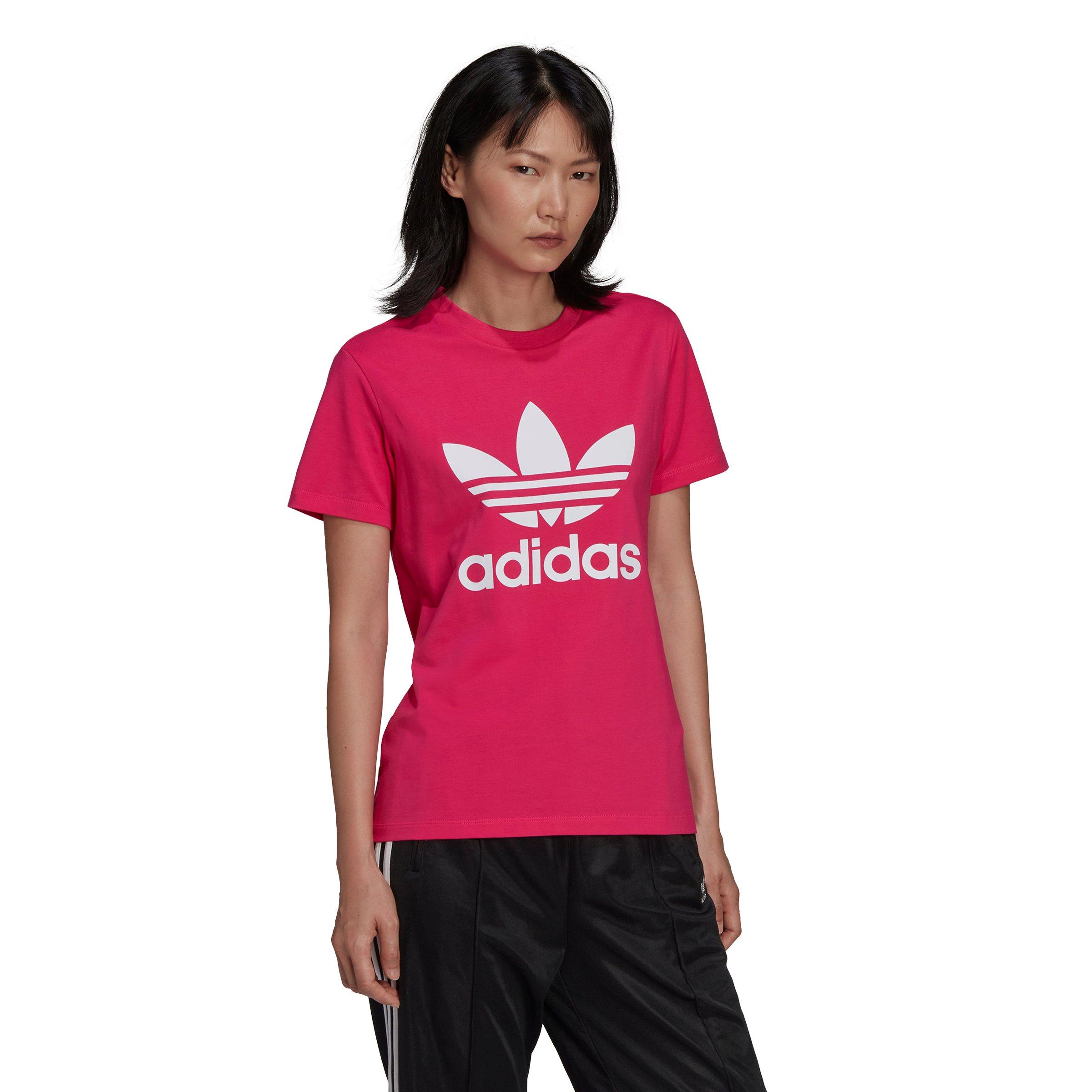 Adidas true best sale pink prime tee