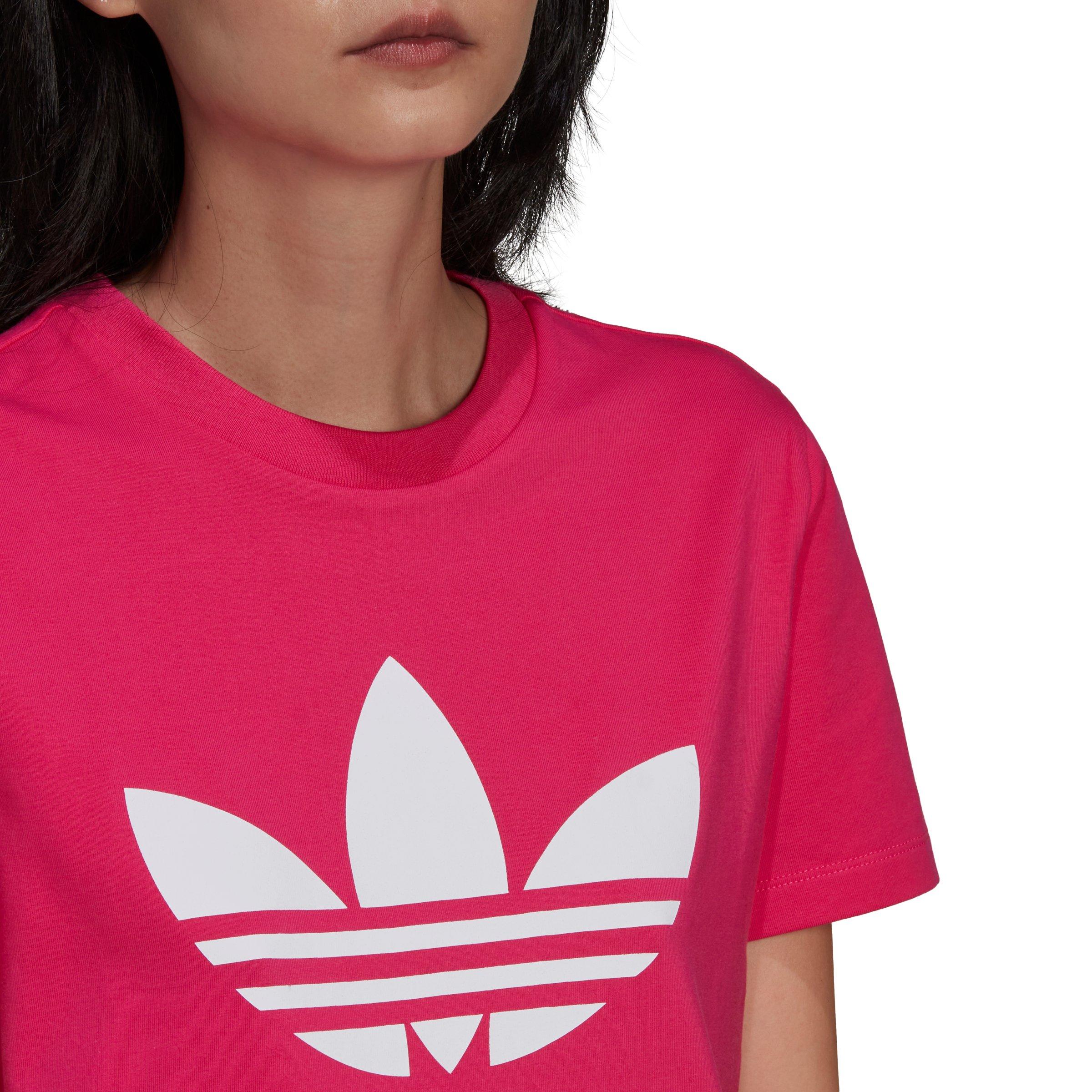 Adidas on sale pink shirt