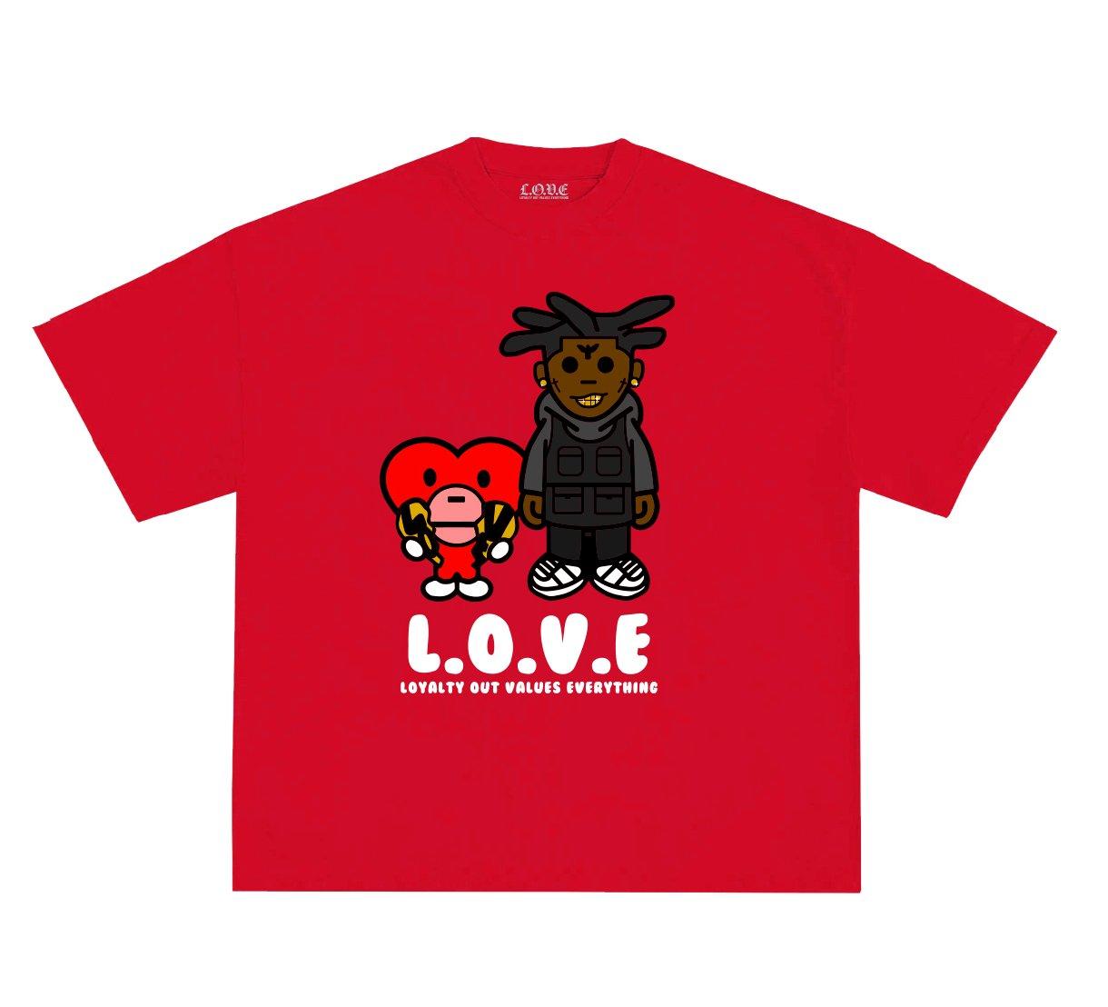 L.O.V.E. Apparel Men's Love Kodak Character Black Tee - Hibbett