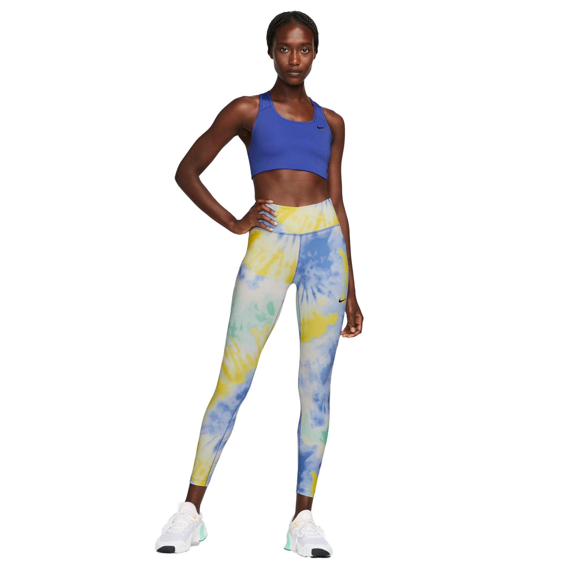 Nike Women's Training Dri Fit One Mid Rise7/8 TIGHT Orange Leggings  DM7272-827