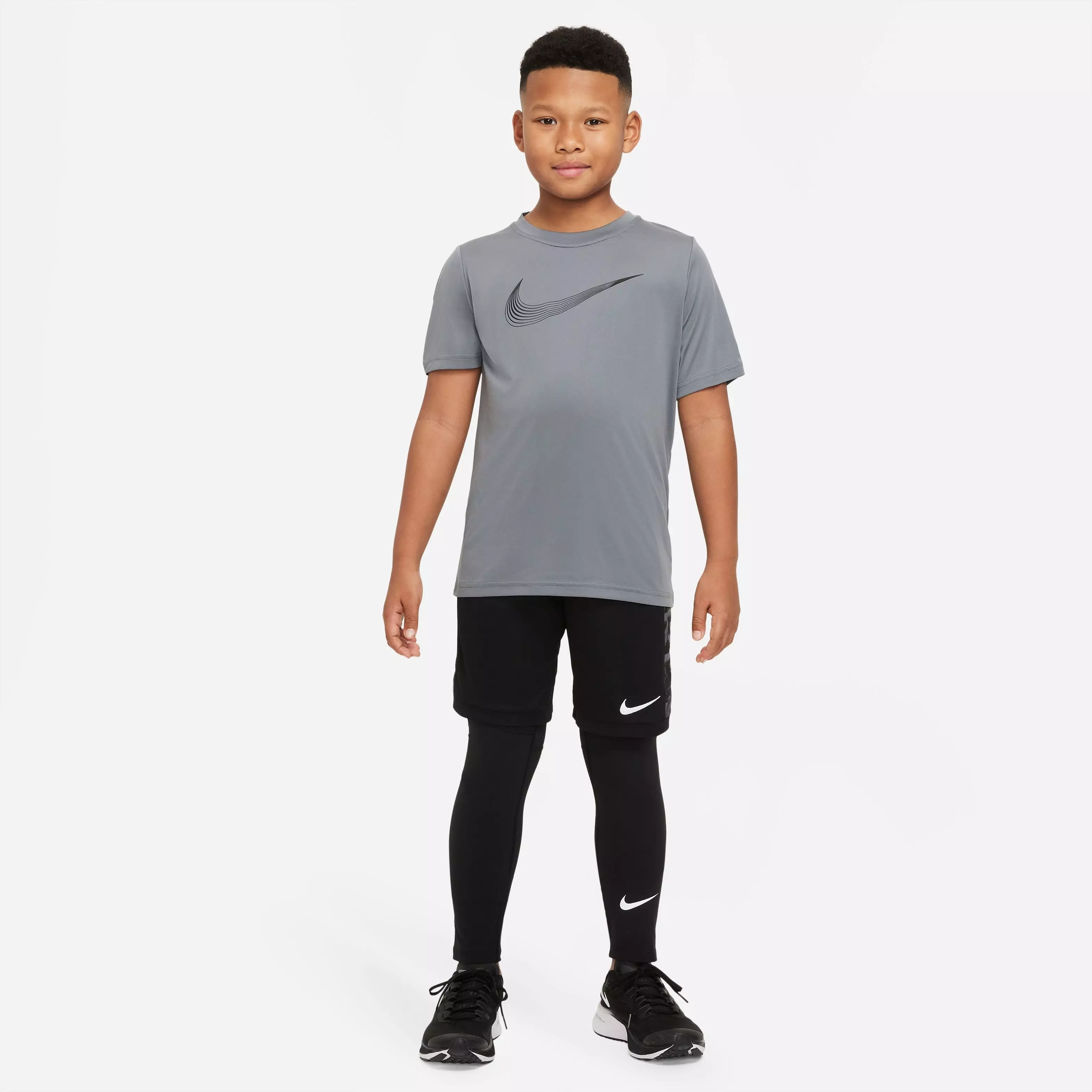 Nike Boys' Pro Dri-FIT Leggings - BLACK