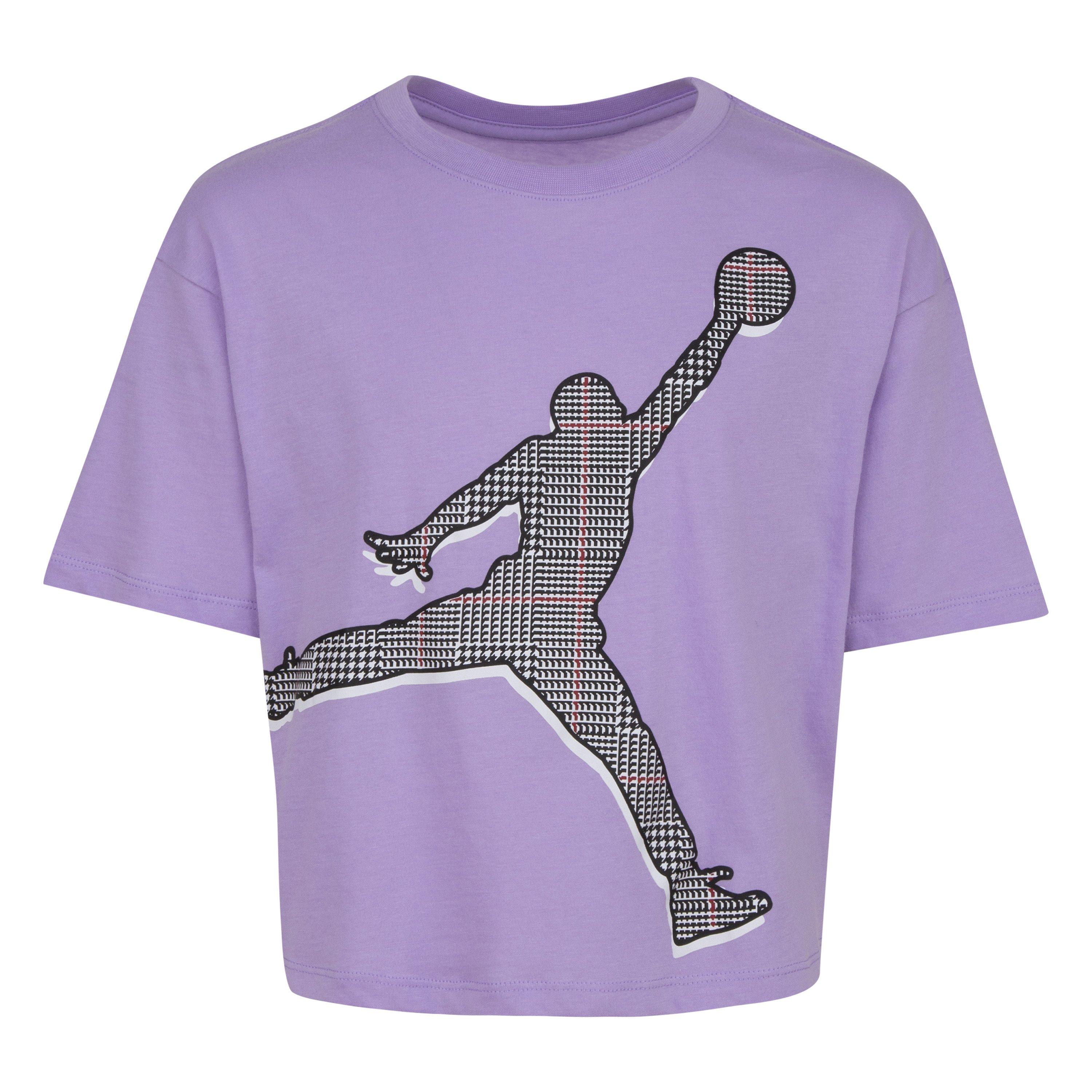 black purple jordan shirt