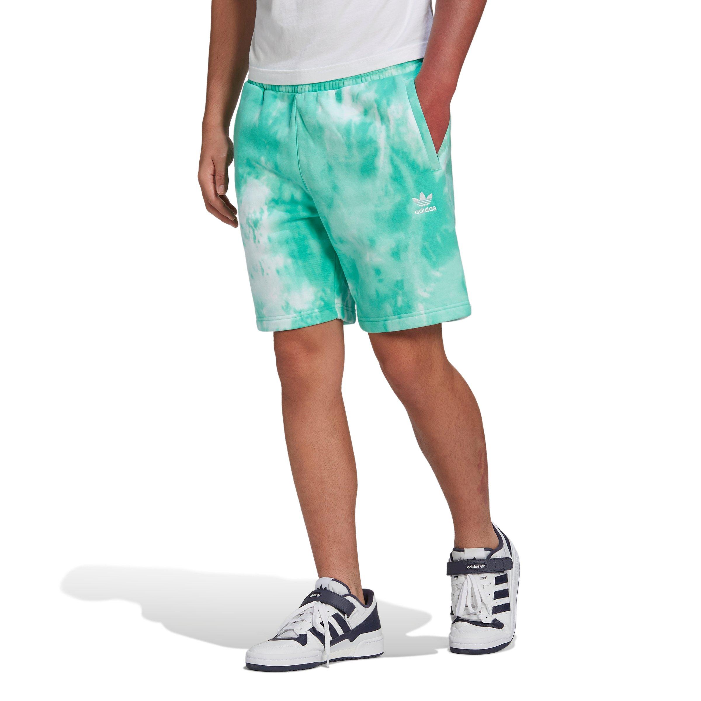 adidas Men s Originals Adicolor Essentials Tie Dye Trefoil Shorts