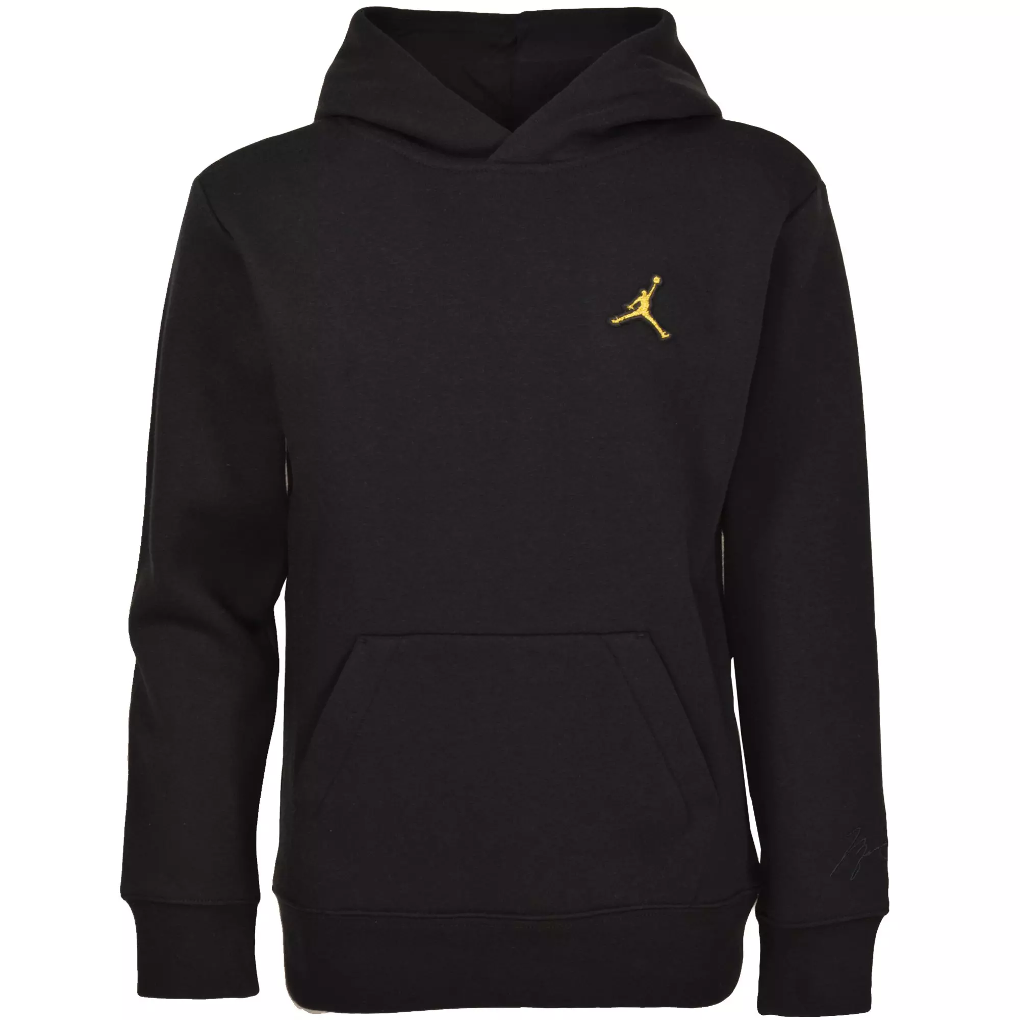 jordan black and gold hoodie