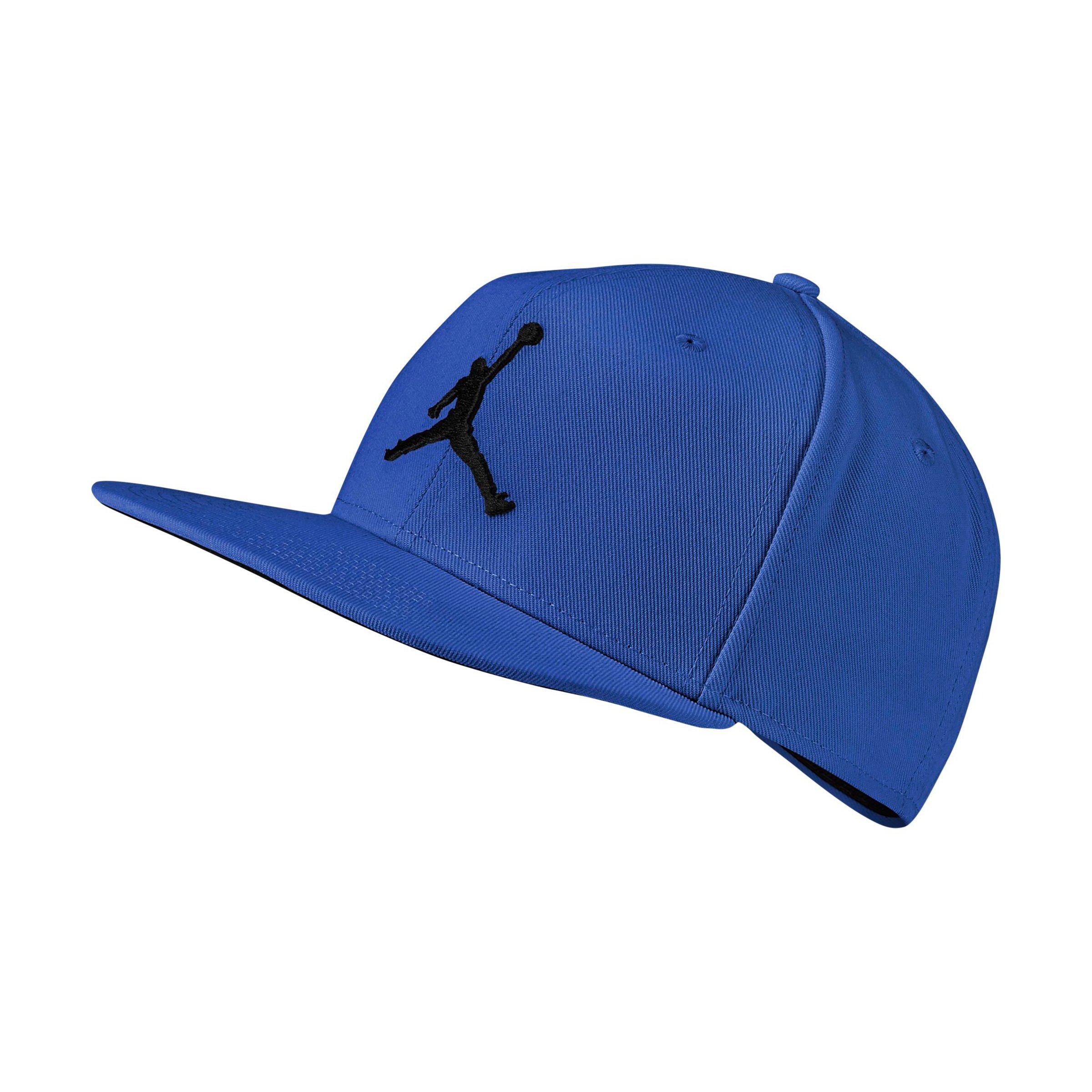 blue jordan hat