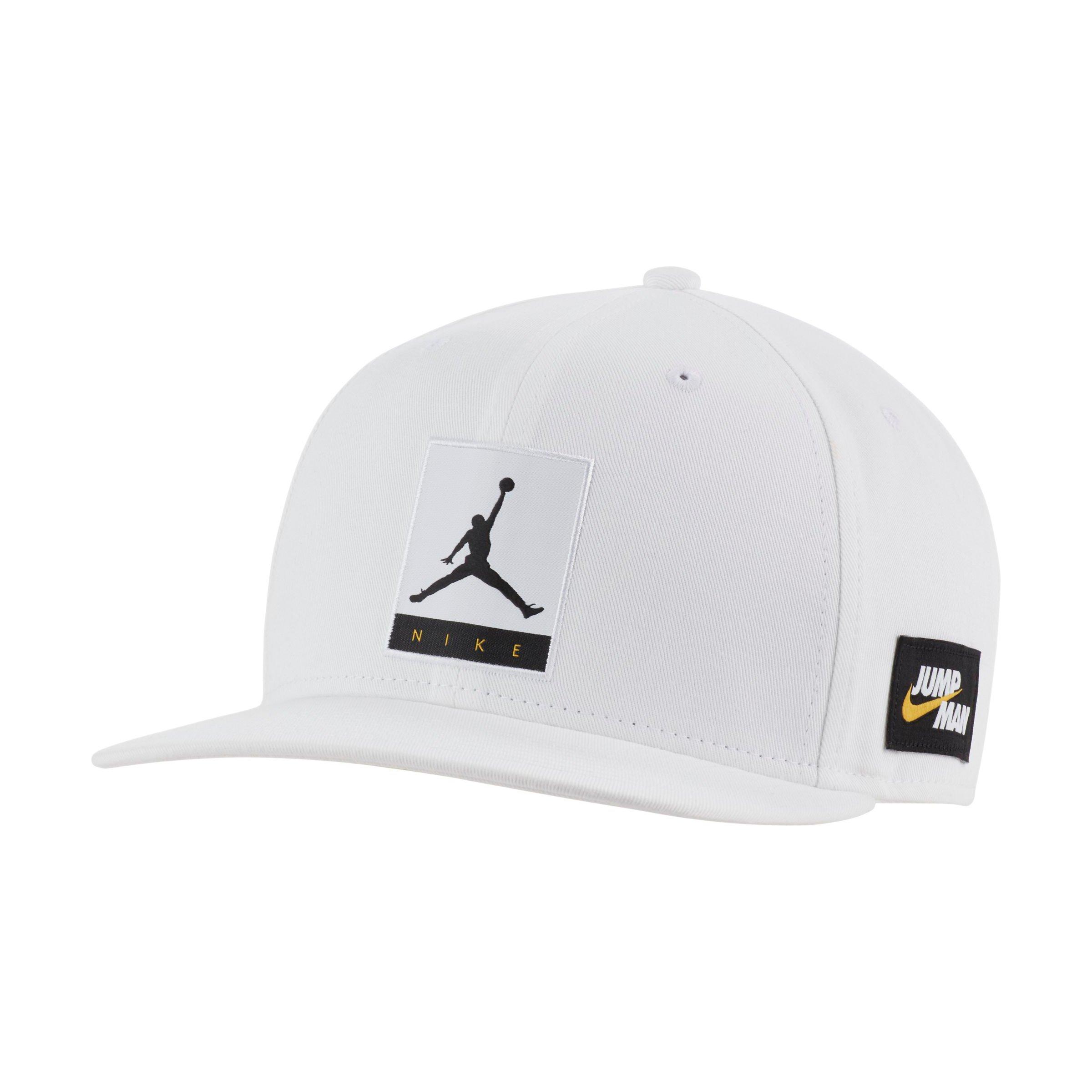 Air jordan hot sale cap white