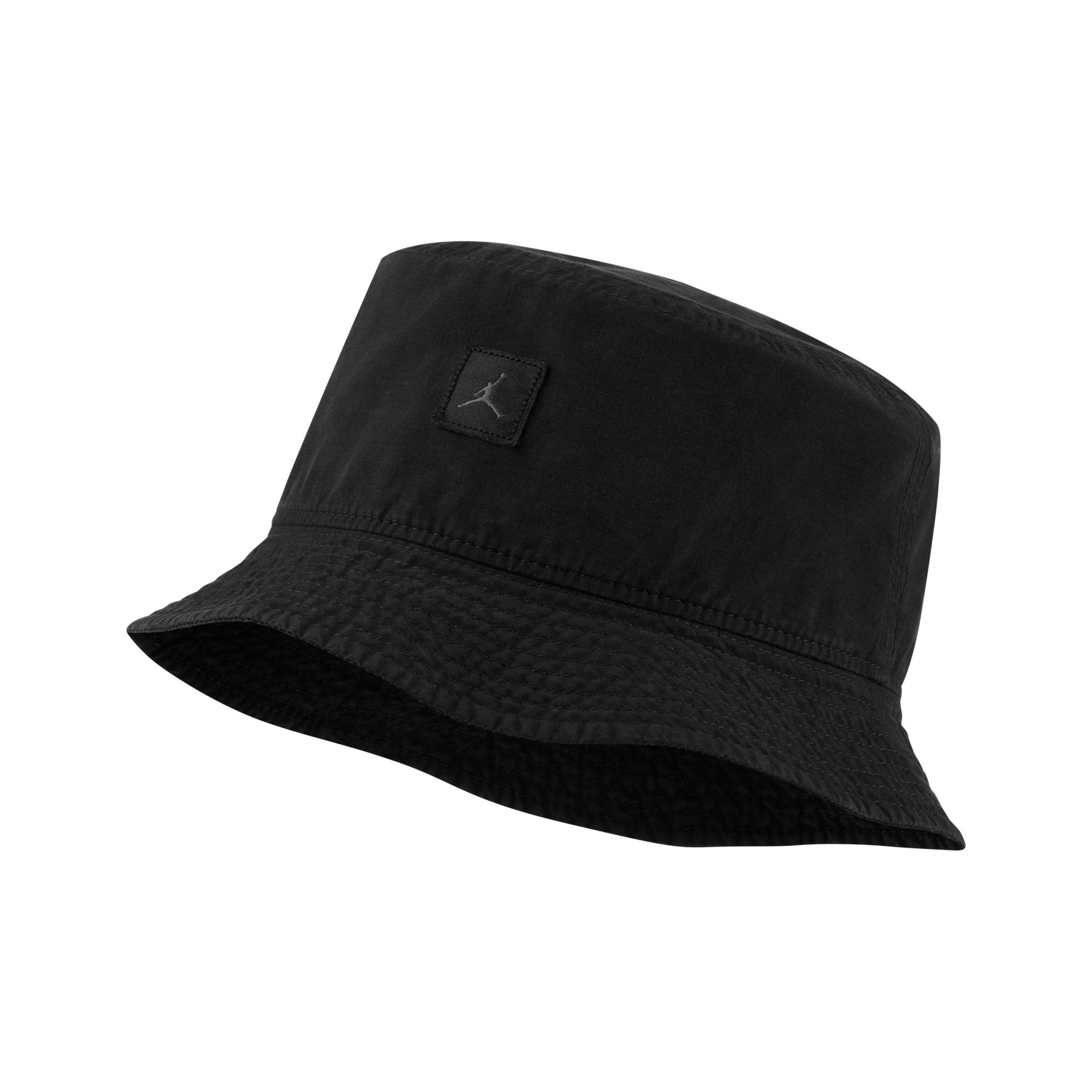Jordan Jumpman Washed Bucket Hat - BLACK Thumbnail View 1
