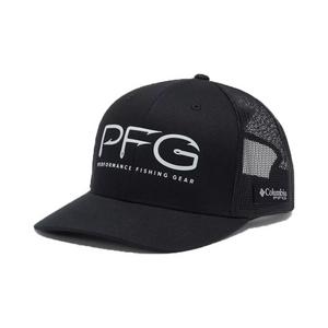 Columbia PFG Hooks Mesh "Black" Snapback Ball Cap
