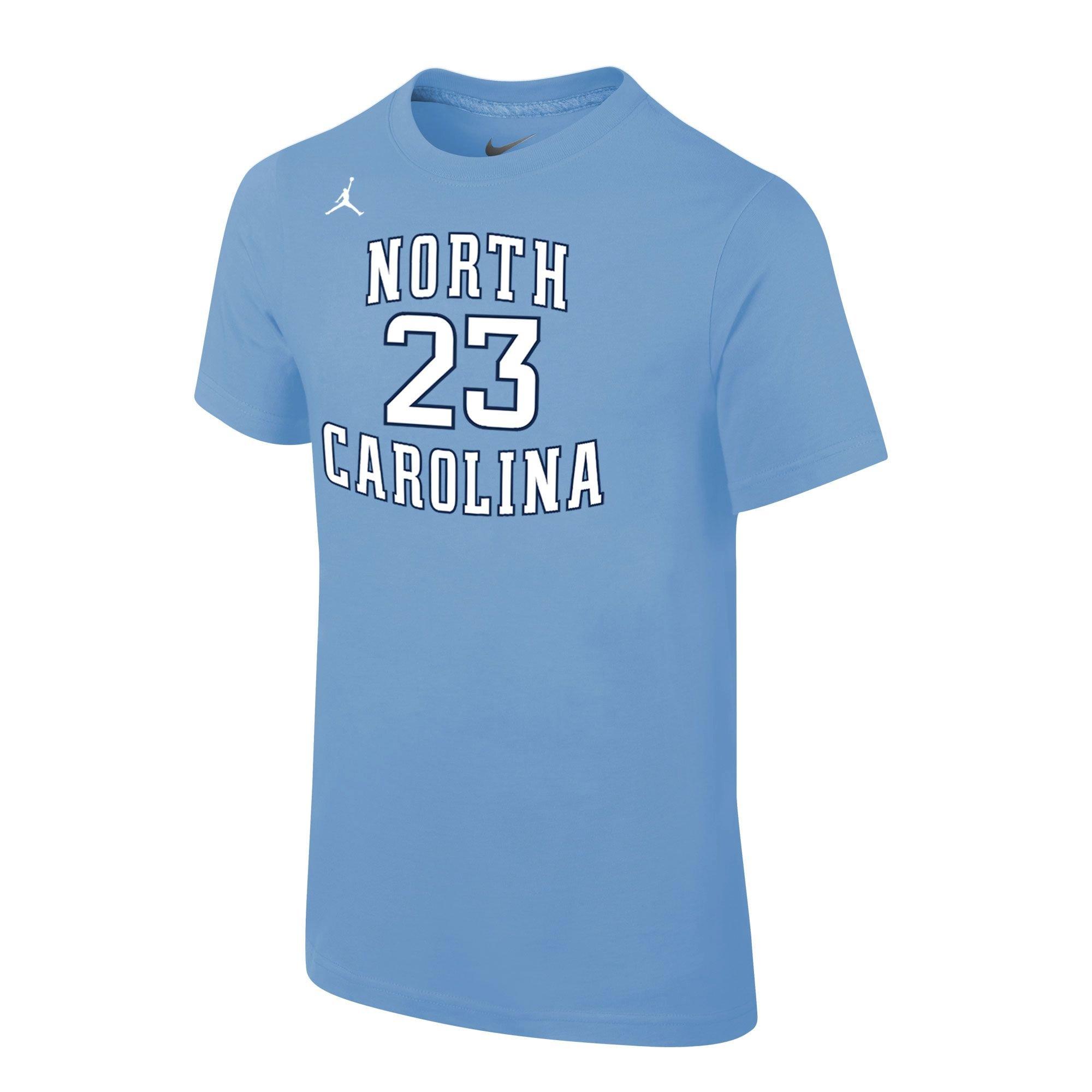 Jordan Youth North Carolina Tar Heels Michael Jordan Name Number