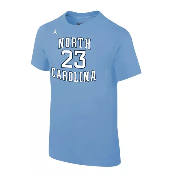 Michael Jordan North Carolina Tar Heels Brand Youth Basketball Future Stars T-Shirt – Blue