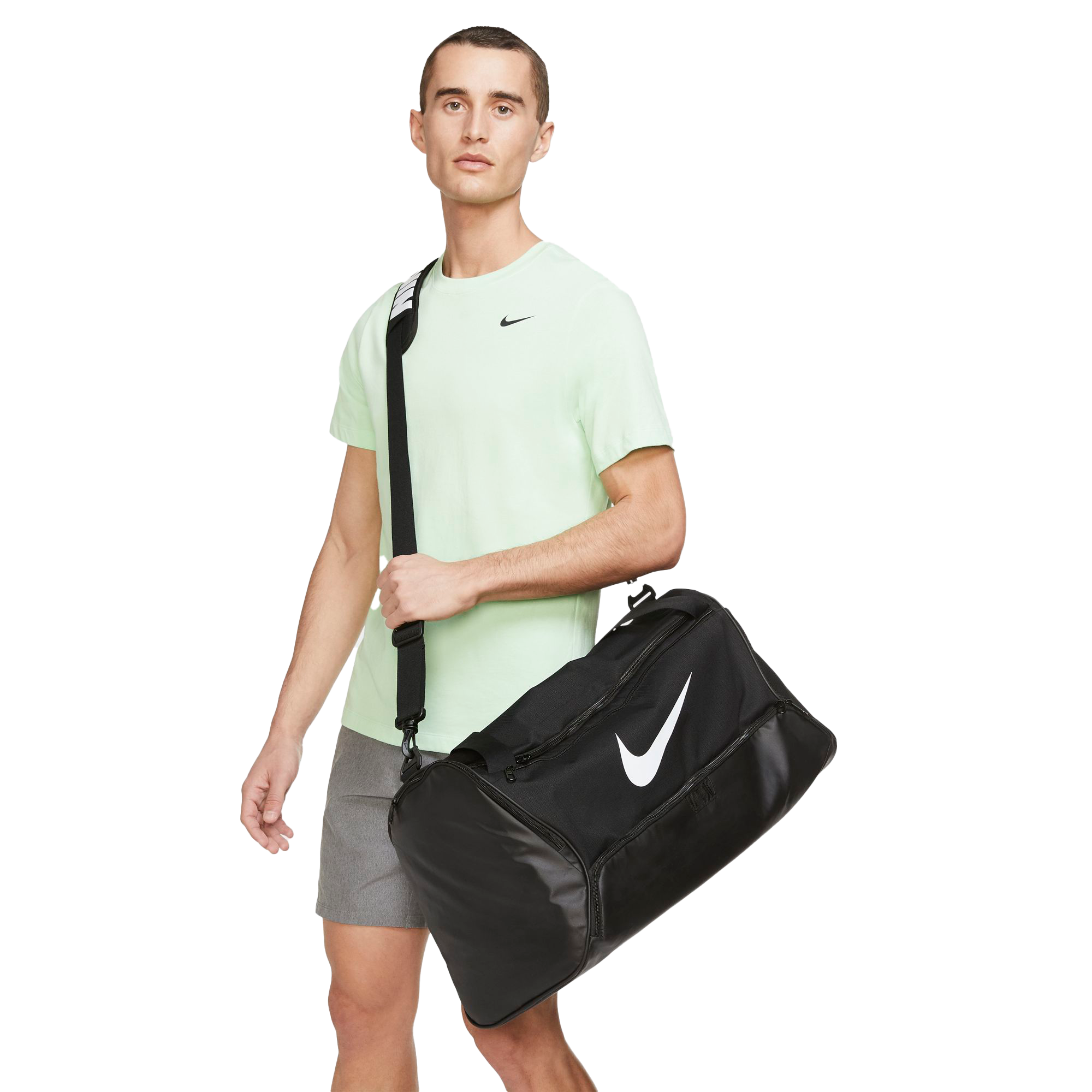 Nike Brasilia 9.5 Training "Black" Duffel Bag