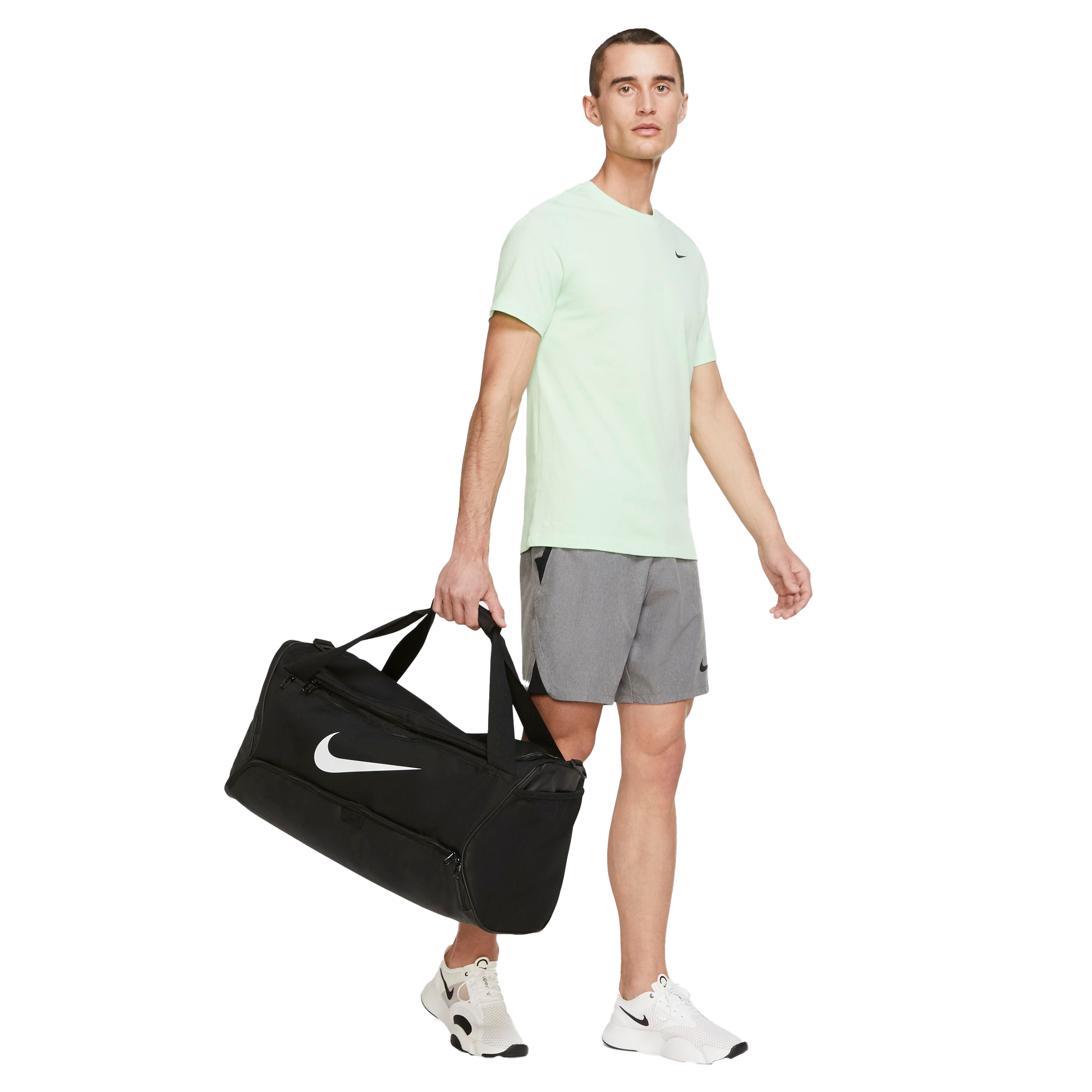 Nike Brasilia 9.5 Training "Black" Duffel Bag