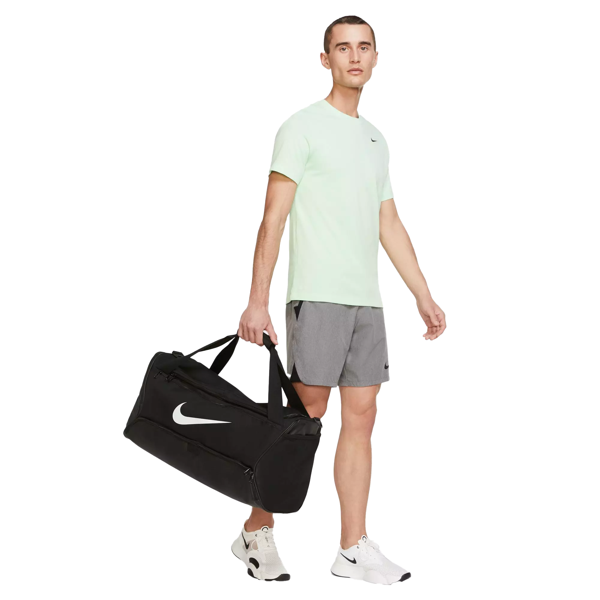 Nike Brasilla 9.5 Training Duffel Bag Medium - Black - BLACK