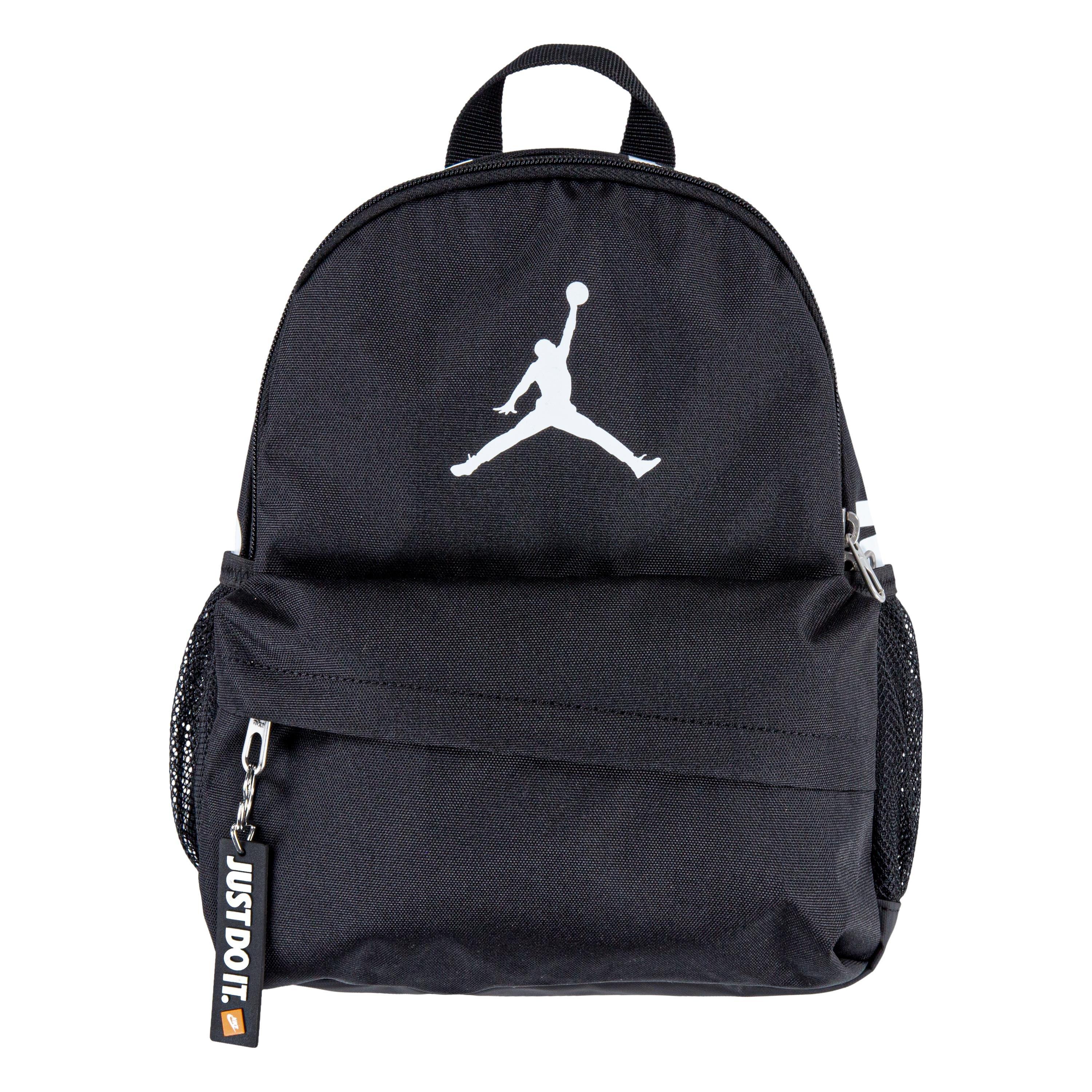 Jordan Kids' Air Lunch Bag and Backpack in Black/Black | 100% Polyester