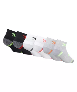 Nike Boys' Everyday Cushioned Quarter Socks -6PK