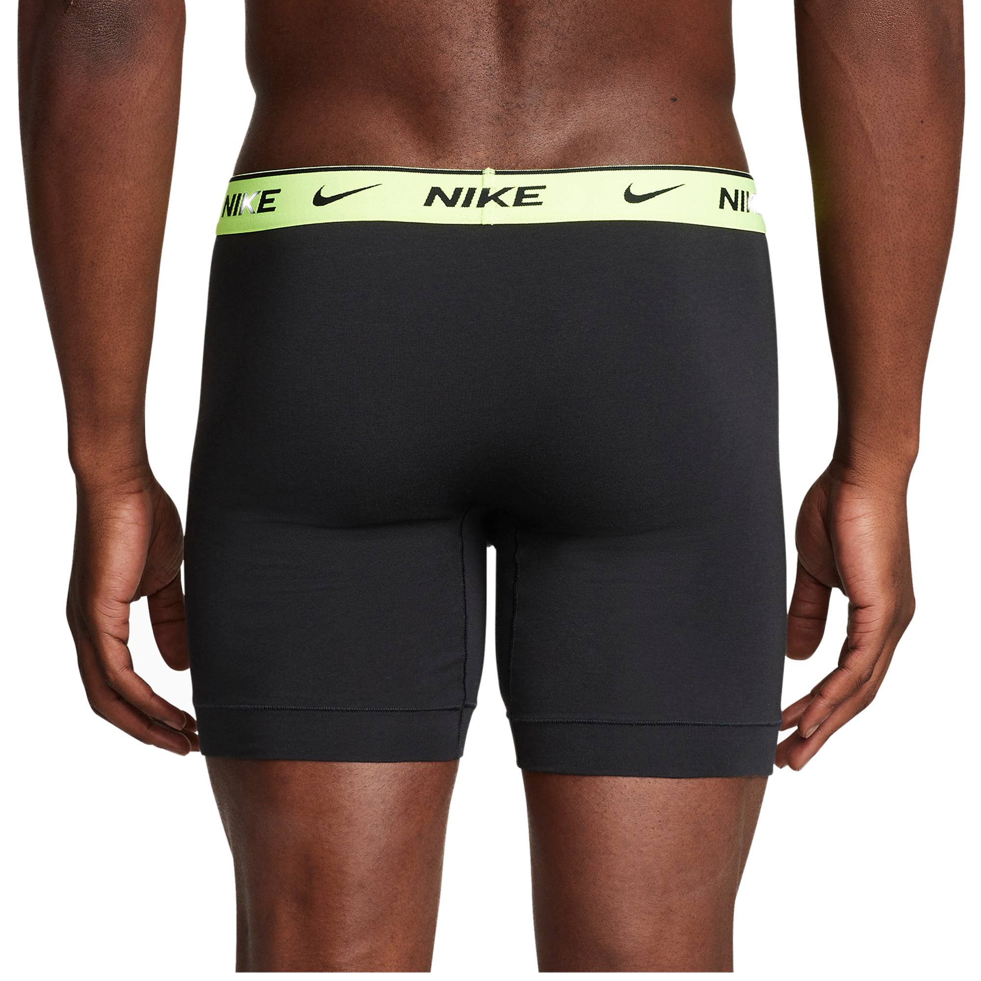 Nike 3 Pack Cotton Stretch Briefs In Black for Men