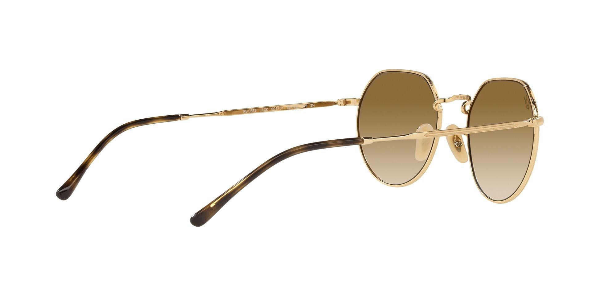 Ray-Ban Jack Sunglasses - GOLD Thumbnail View 12