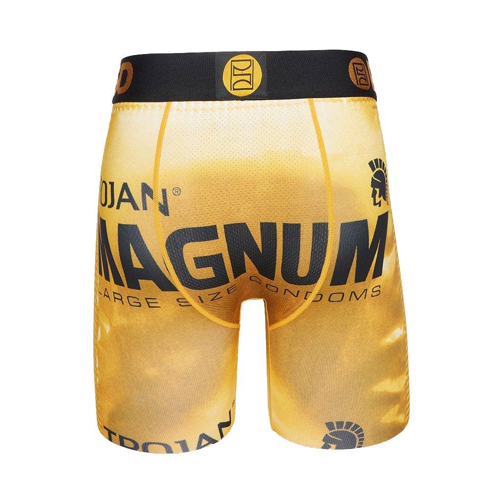 PSD Men's Magnum Wrapper Boxer Briefs-Gold - Hibbett