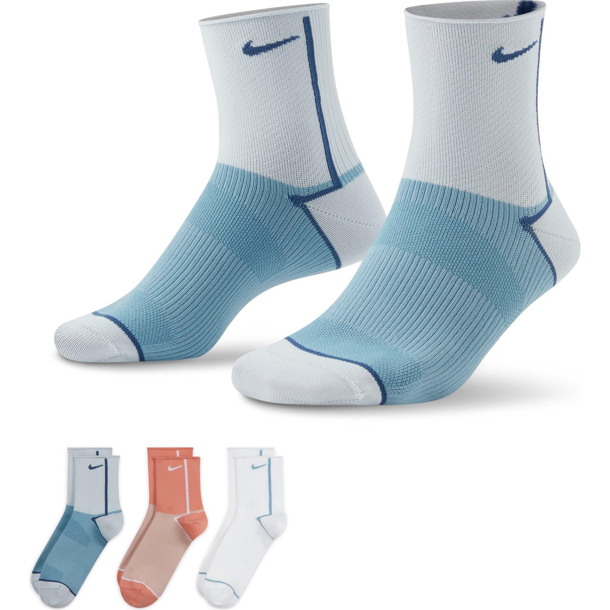 Nike Everyday Lightweight Training Ankle Socks PK3