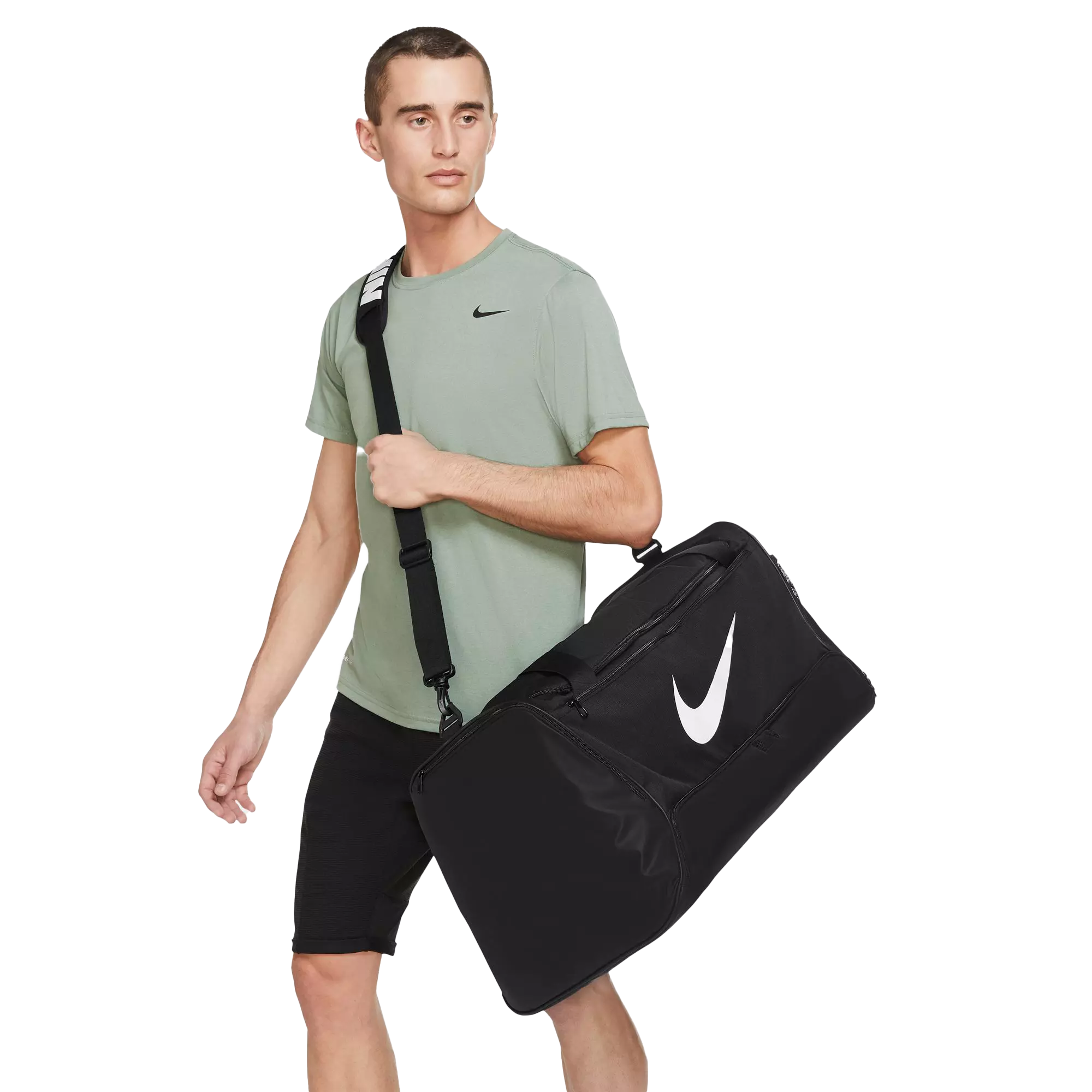 Nike Brasilia 9.5 Training Large Duffel Bag - BLACK