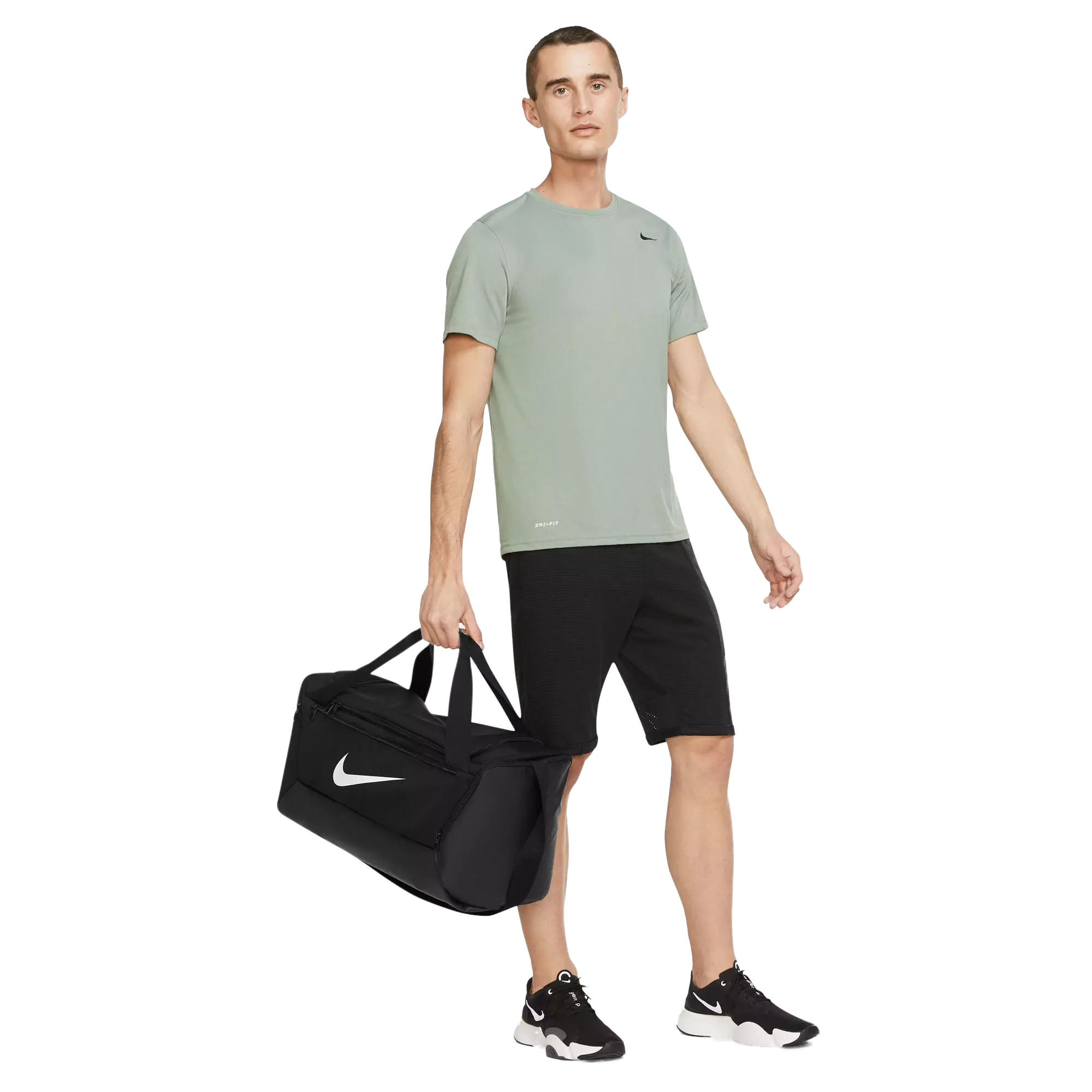 Nike Brasilla 9.5 Training Duffel Bag Small - Black - BLACK