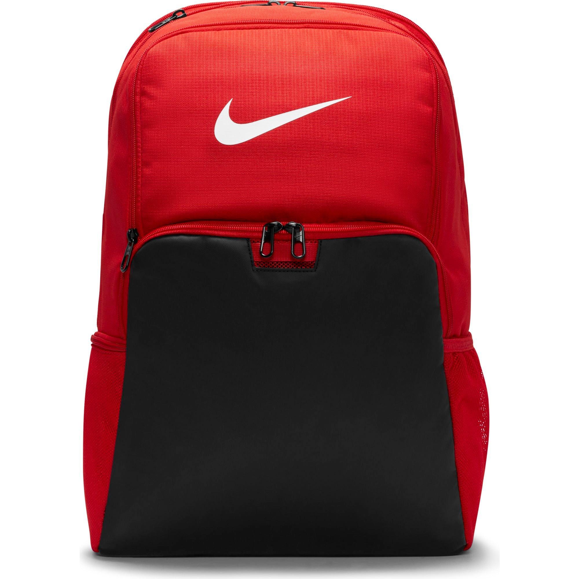 Red best sale nike bag