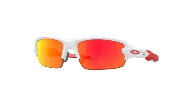 Oakley Flak XXS Polished Prizm Youth White Sunglasses