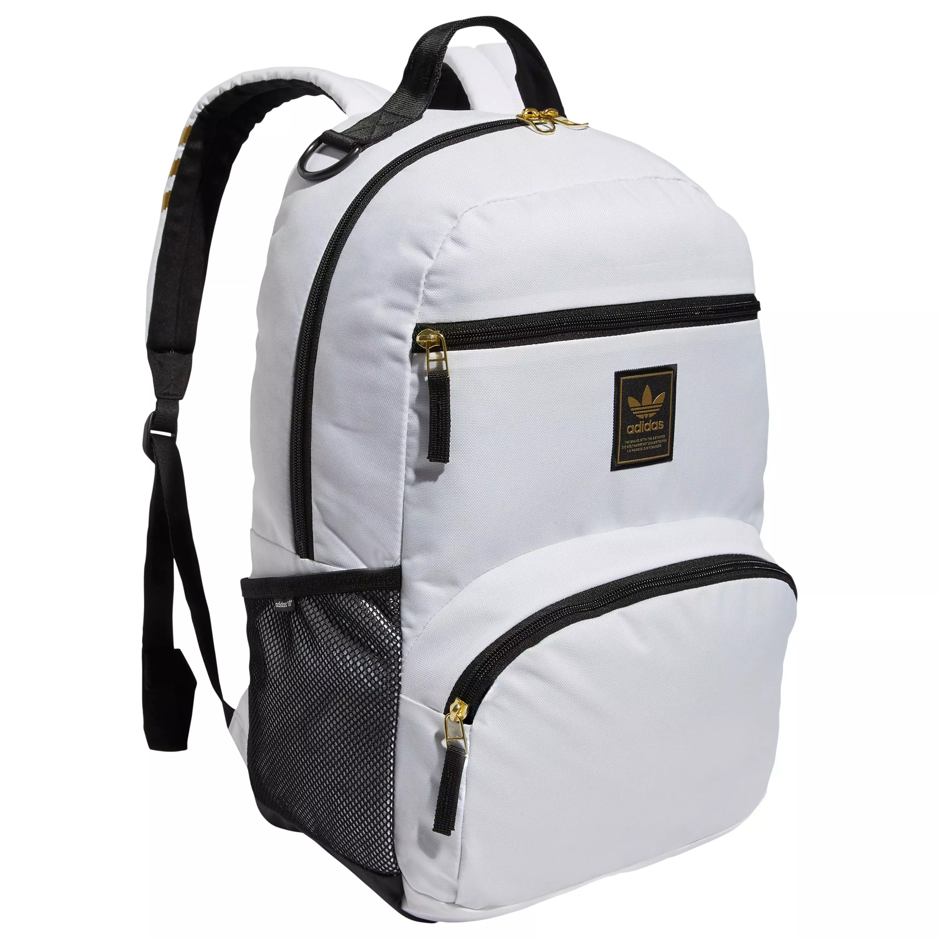 adidas Originals National Backpack - WHITE/GOLD
