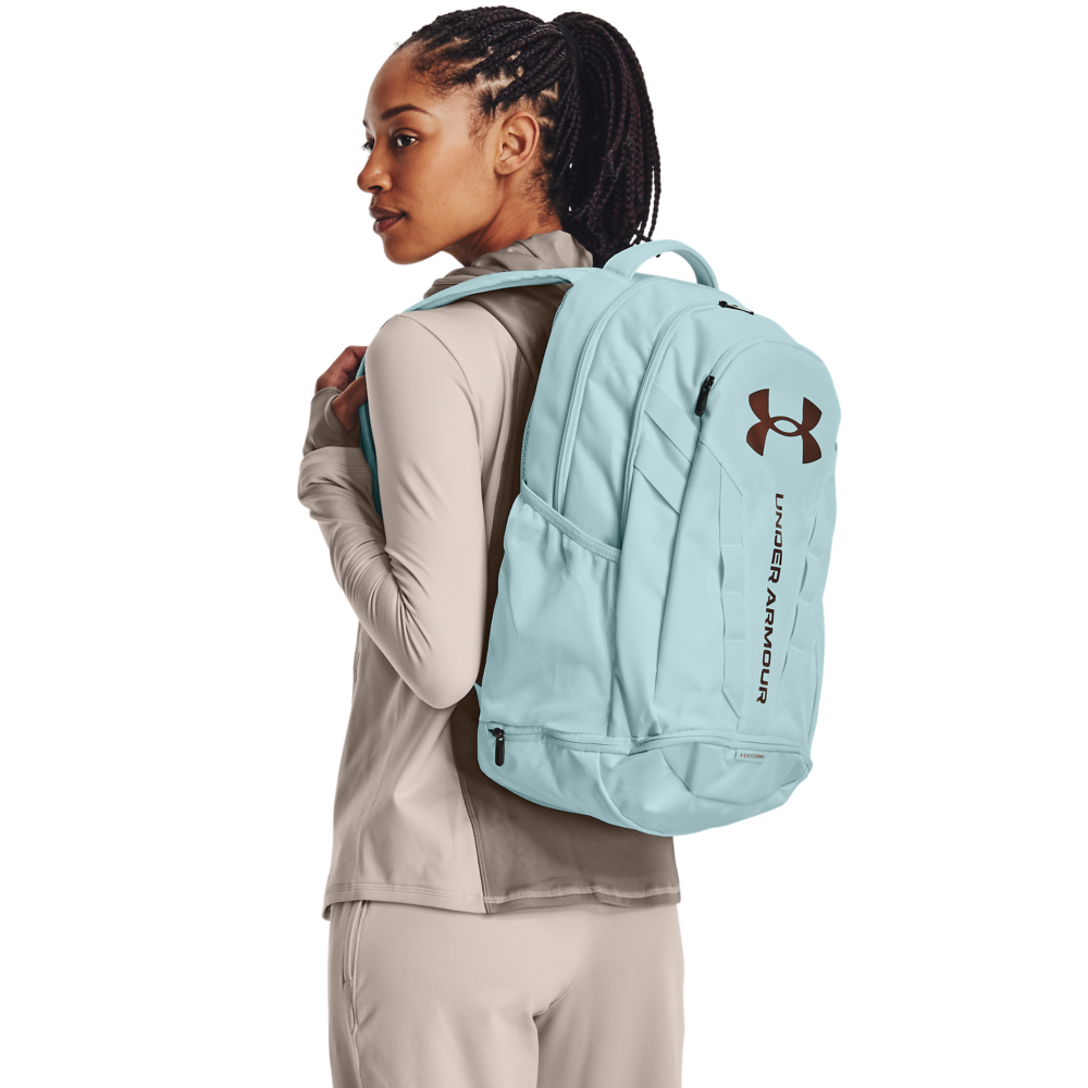 Light blue best sale under armour backpack