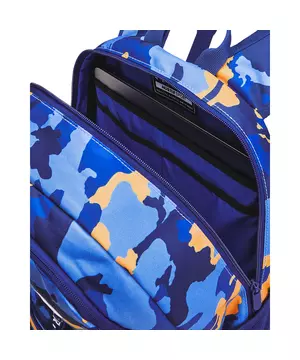 Under Armour Storm Backpack Geo Black Blue Orange Ipad Laptop School Sports  Bag